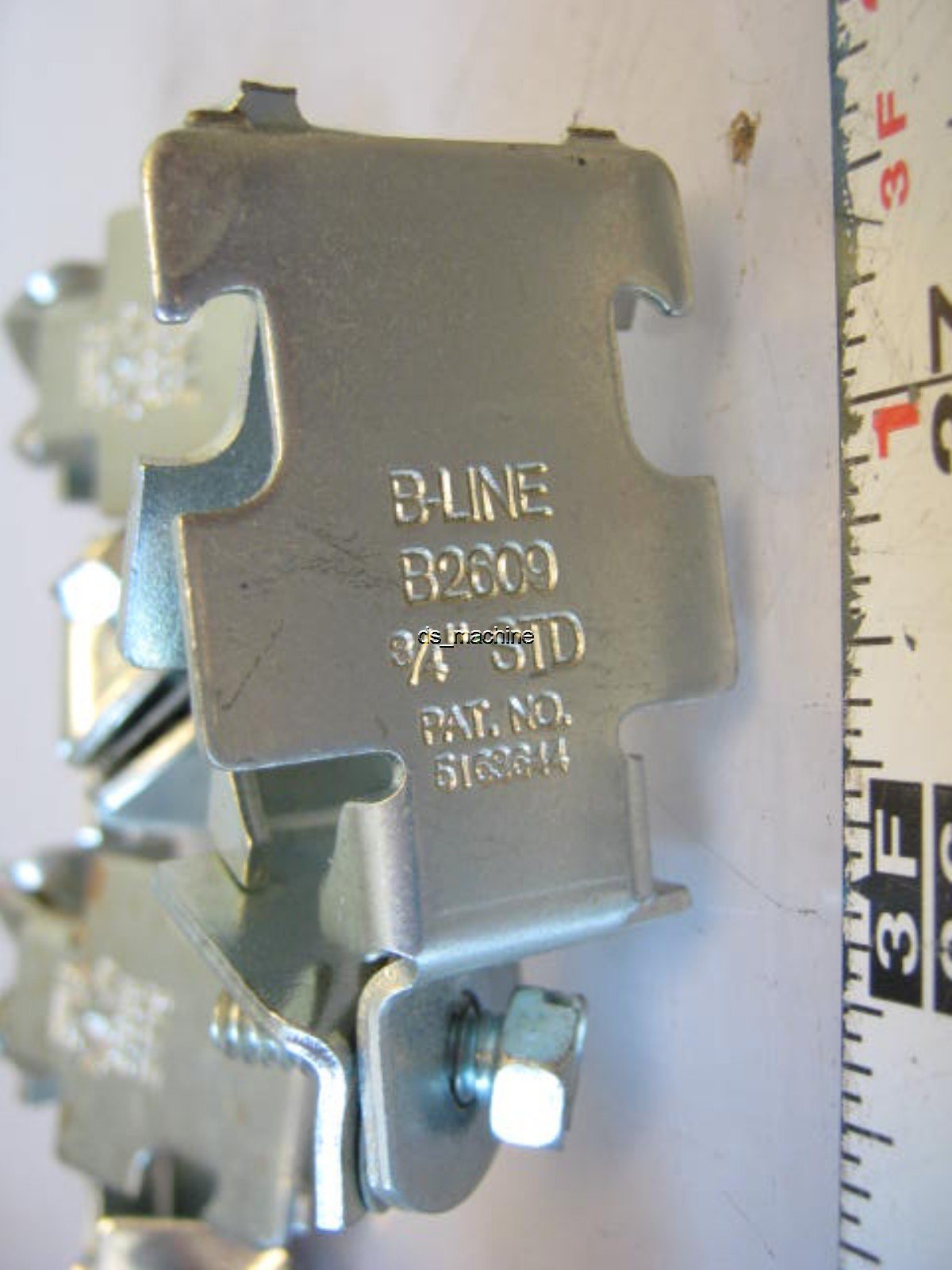 Used Lot of 8 B-Line B2609 3/4" Pipe Hangers