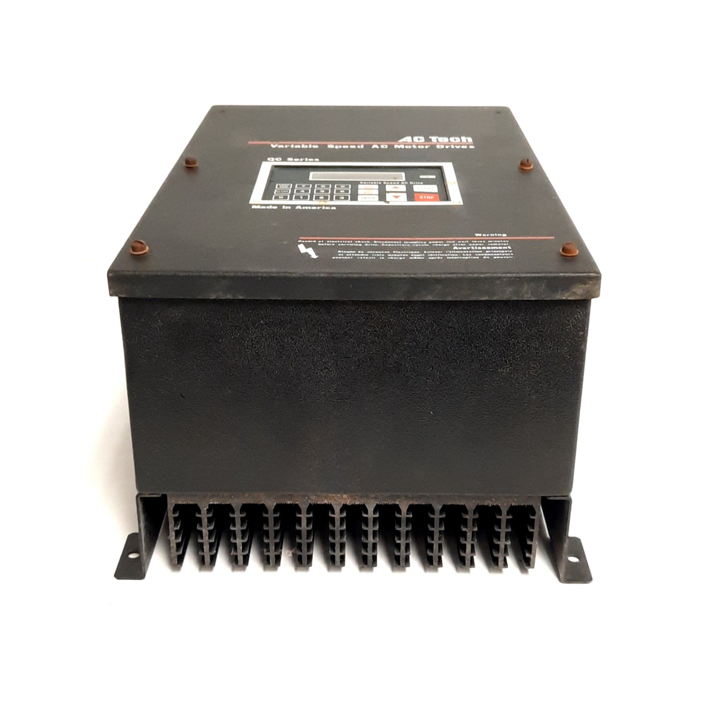 Used Lenze QC24005C AC Tech Variable Speed Motor Drive Input:400/480V 3Ph Output: 5HP