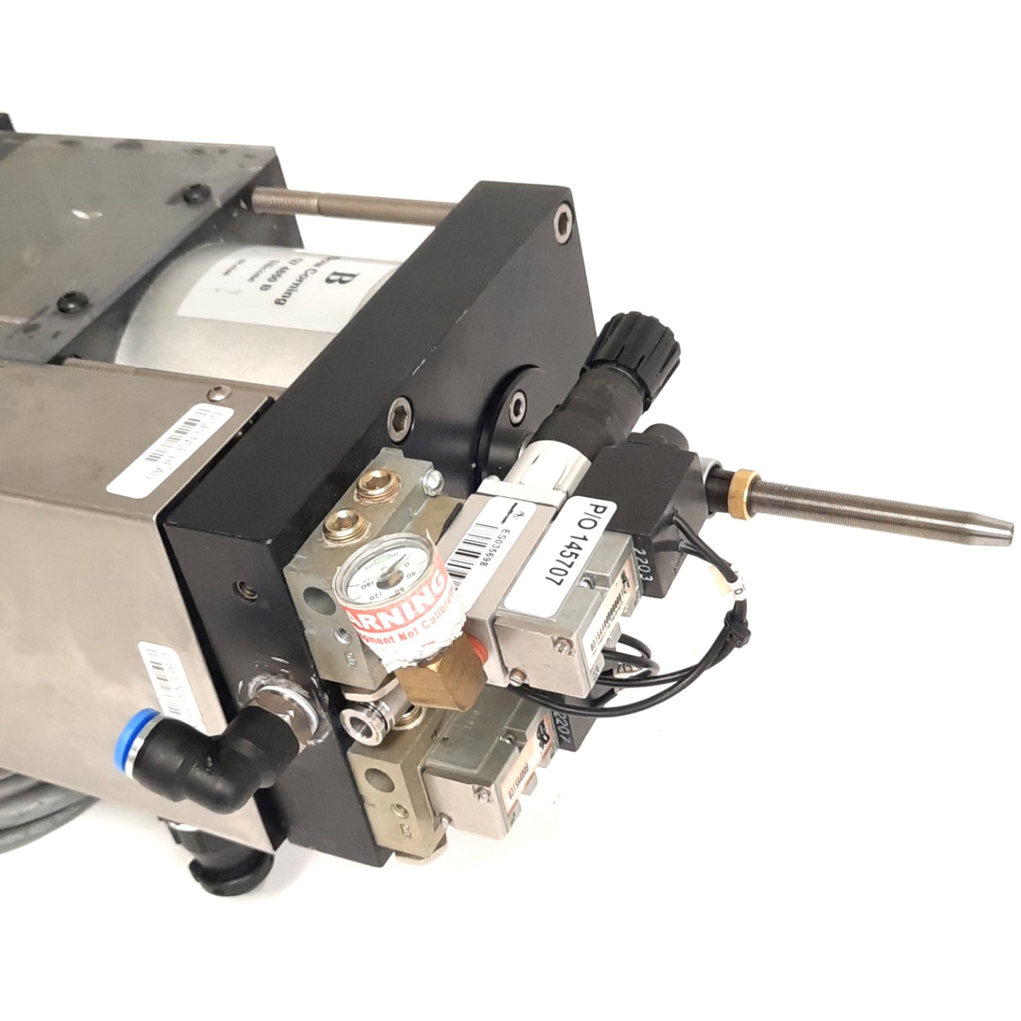 Used Liquid Controls Corp PSM4 Liquid Silicone Dispense Head For Sil-Pro Mold Machine