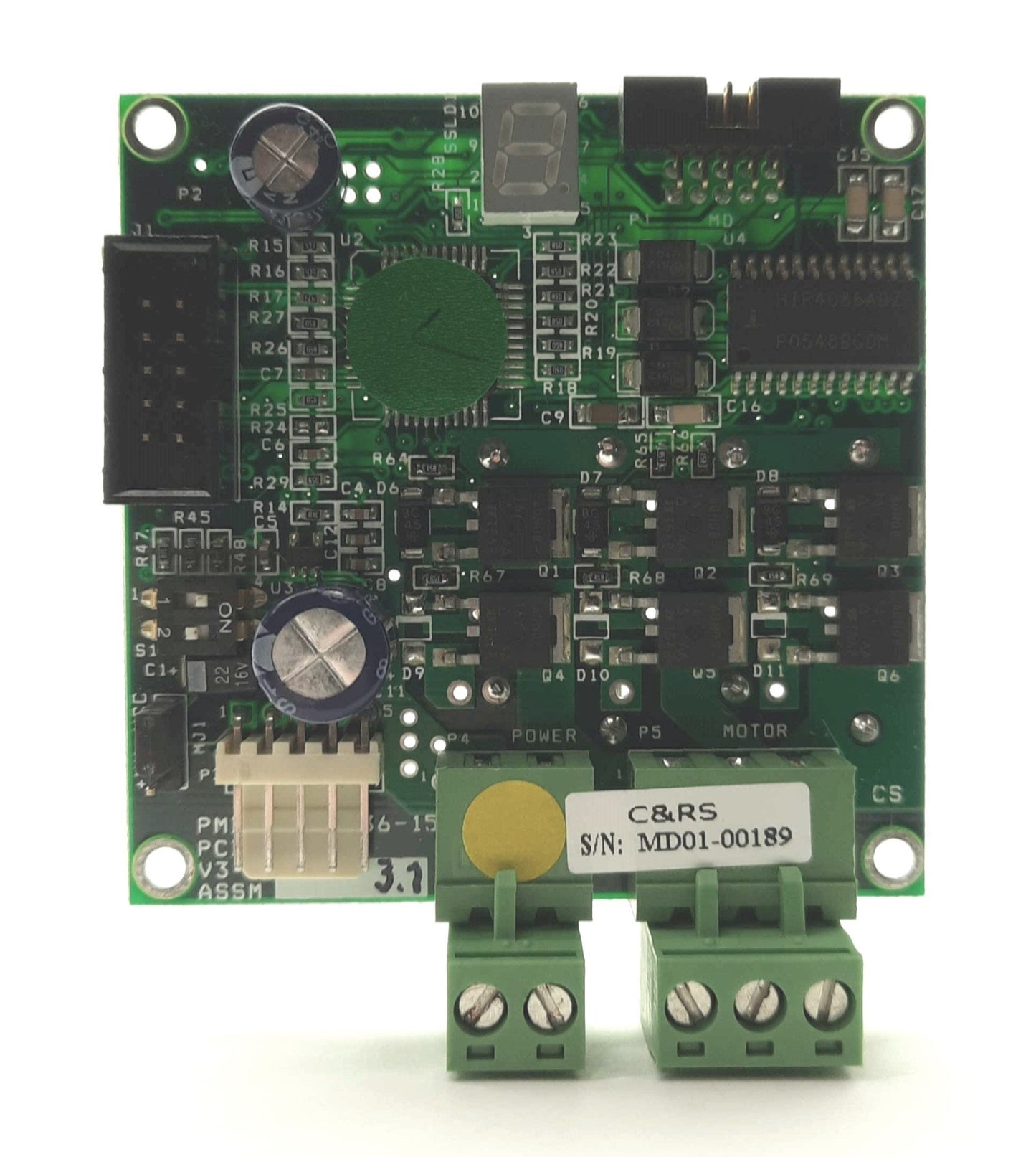 Used O'HARA 012005 Labcoat JET C&RS Motor Driver Board w/LED Indicator