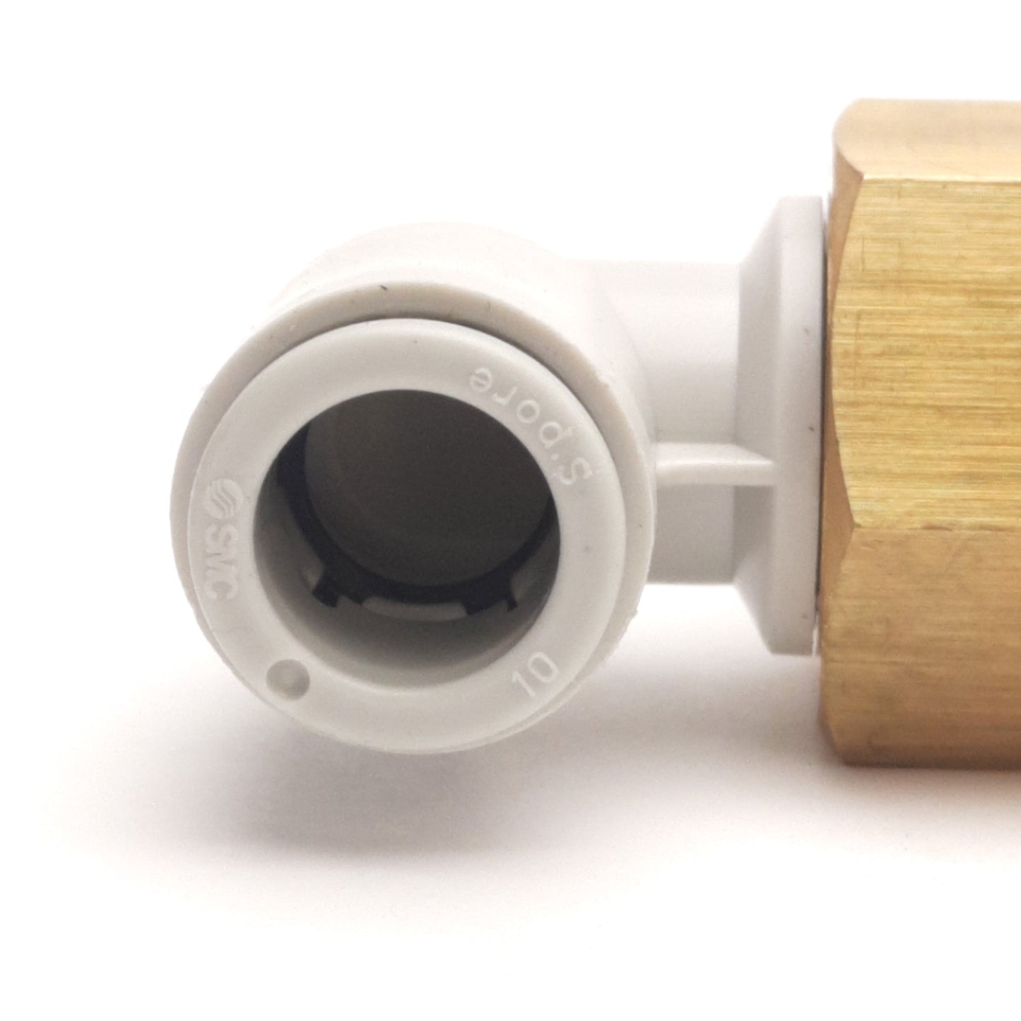 New Lot of 5 SMC KQ2W10-U04A Male Elbow Fitting, 10m P2C to Uni1/2, 1MPa Max