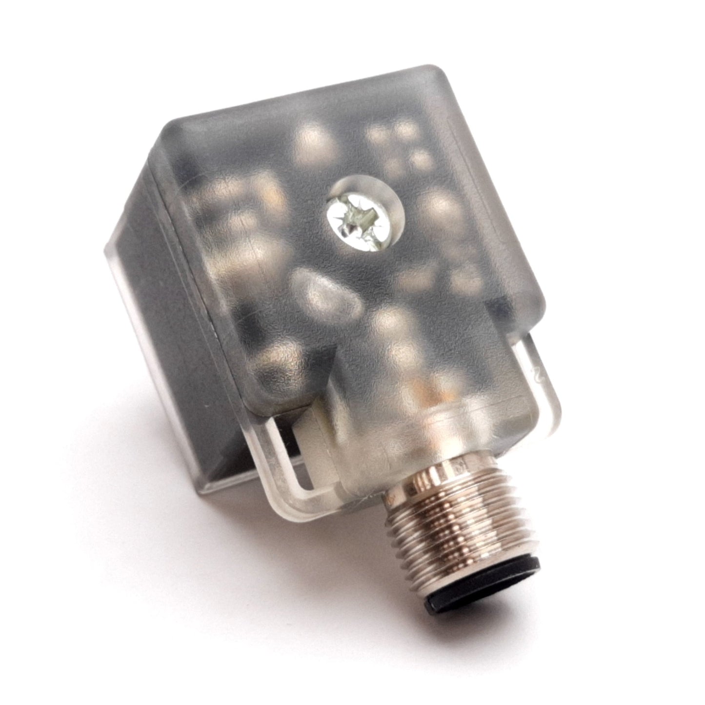 New Lumberg VAD 1A-1-3-M12-5 DIN Valve Adapter Connector, 4A 24VAC/DC, 5-Pin M12