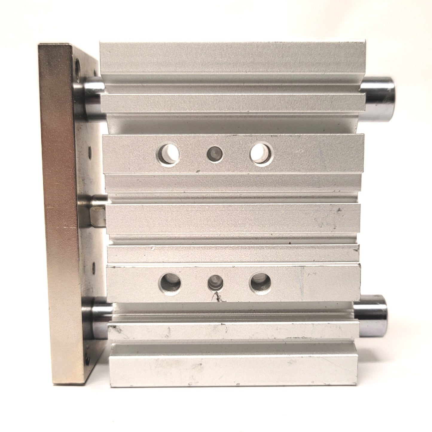 Used SMC MGPL25TN-30Z Compact Guided Cylinder 25mm Bore, 30mm Stroke, 1/8"NPT