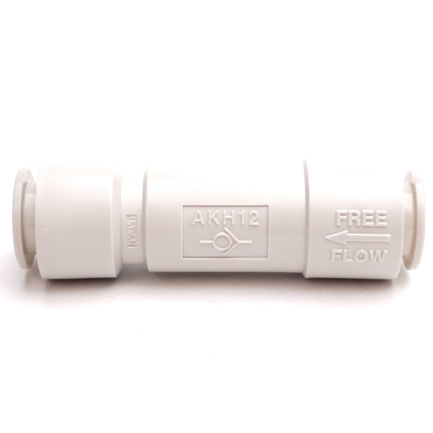 New SMC AKH12-00 Pneumatic Check Valve, Straight/Inline, 12mm One-Touch Tube