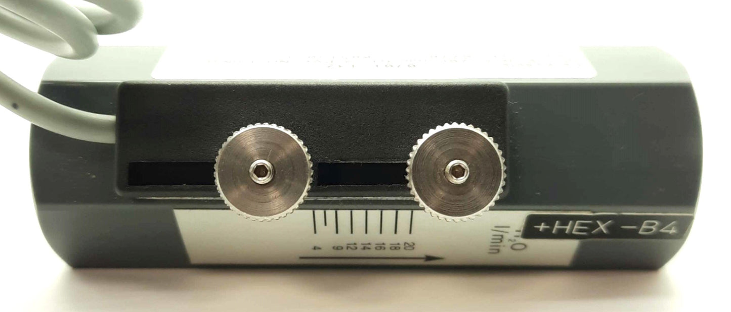 Used Barksdale 0701-132 BFS10-N Flow Switch 4-20l/min G½" Ports PVC SPST-NO 250V 3A