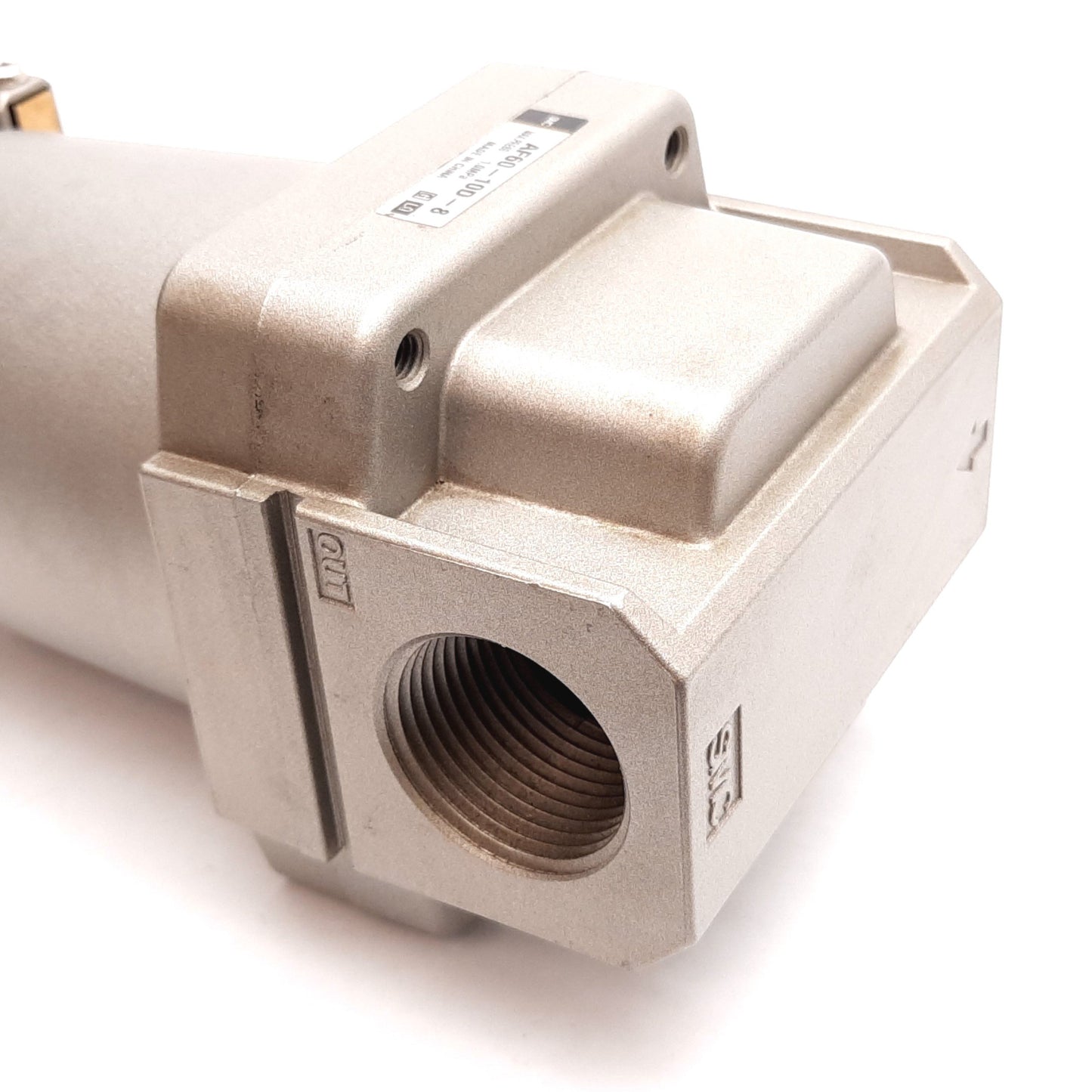 New SMC AF60-10D-8 Pneumatic Filter, Auto Drain, Pressure: 1.0MPa Max, Ports: Rc1"