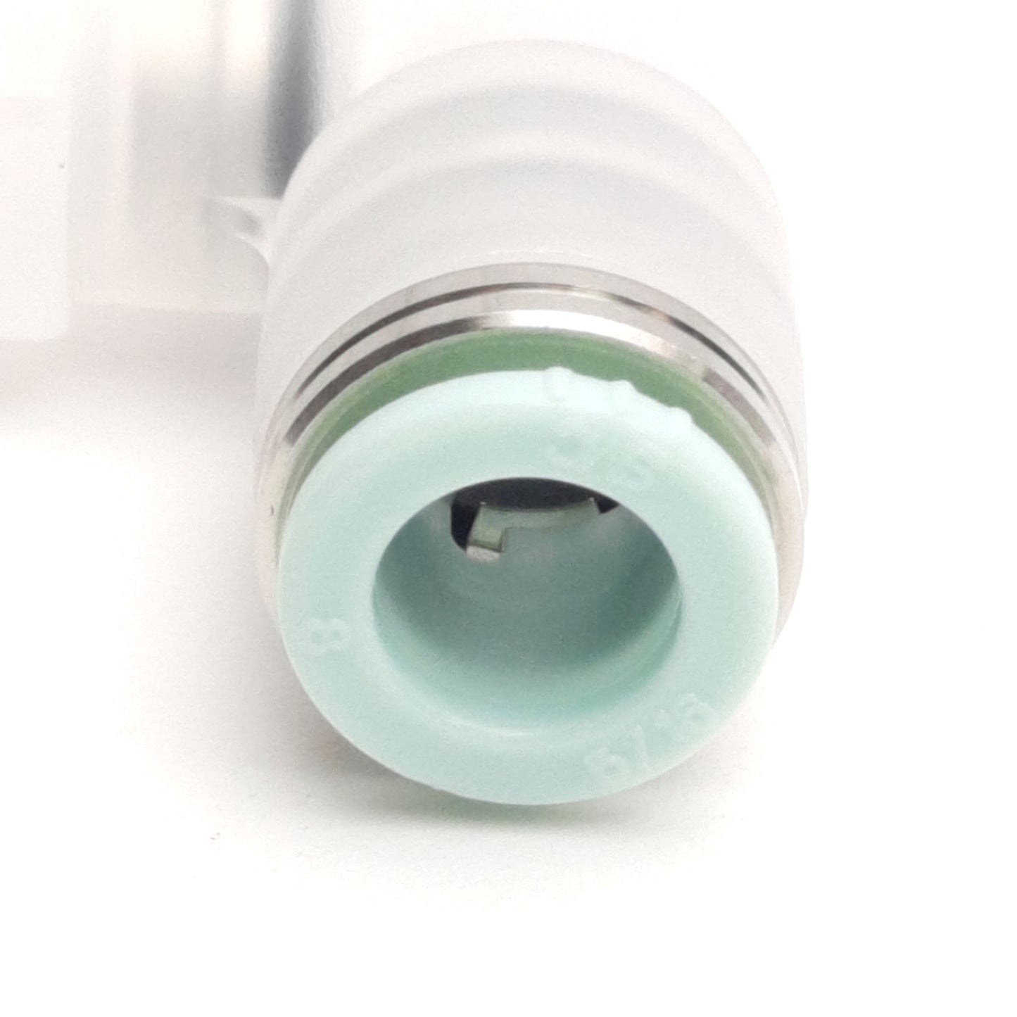 New Lot of 5 SMC KPL08-02 Male Union Elbow Fitting 8mm P2C to R1/4, -100 kPa to 1MPa
