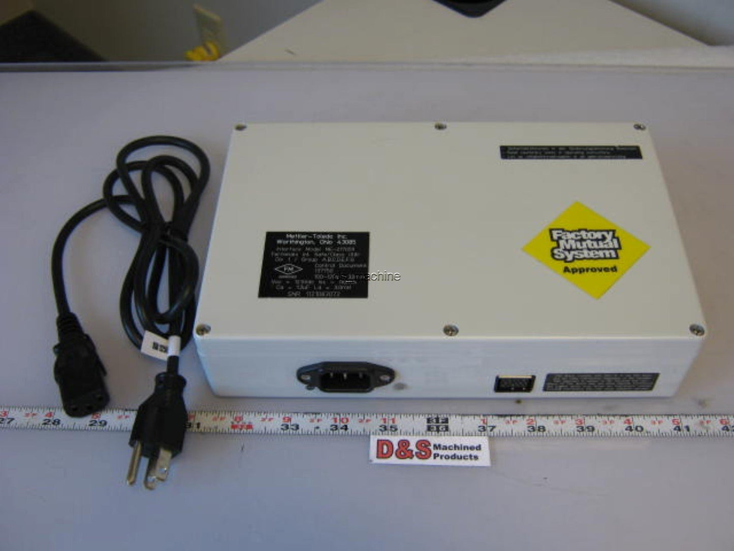 Used Mettler-Toledo ME-217059 Interface Terminal for Laboratory Balances Lab Scales