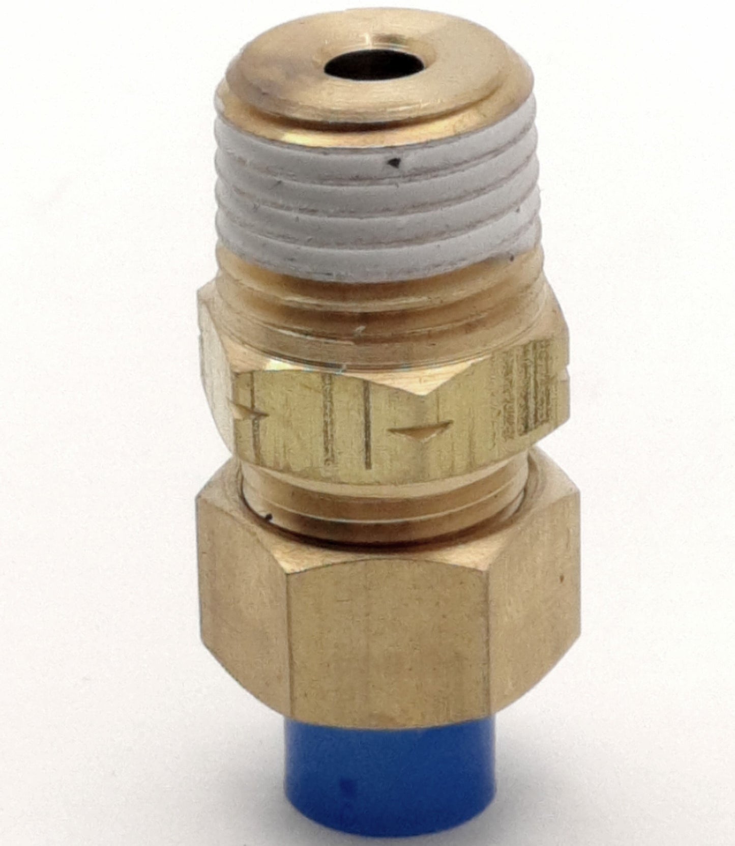 Used Lot of 9 SMC KFH08U-02S Male Straight Union Insert Fitting, ø8 Tubing RC1/4 Port