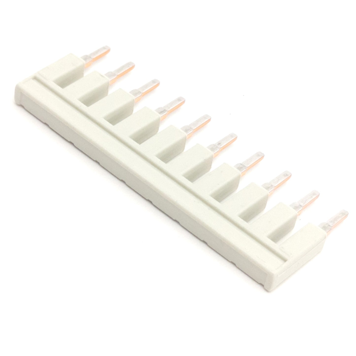 New Lot of 25 Wago 2002-410 Terminal Block Bus Bar / Jumper, 10 Position, Push Type