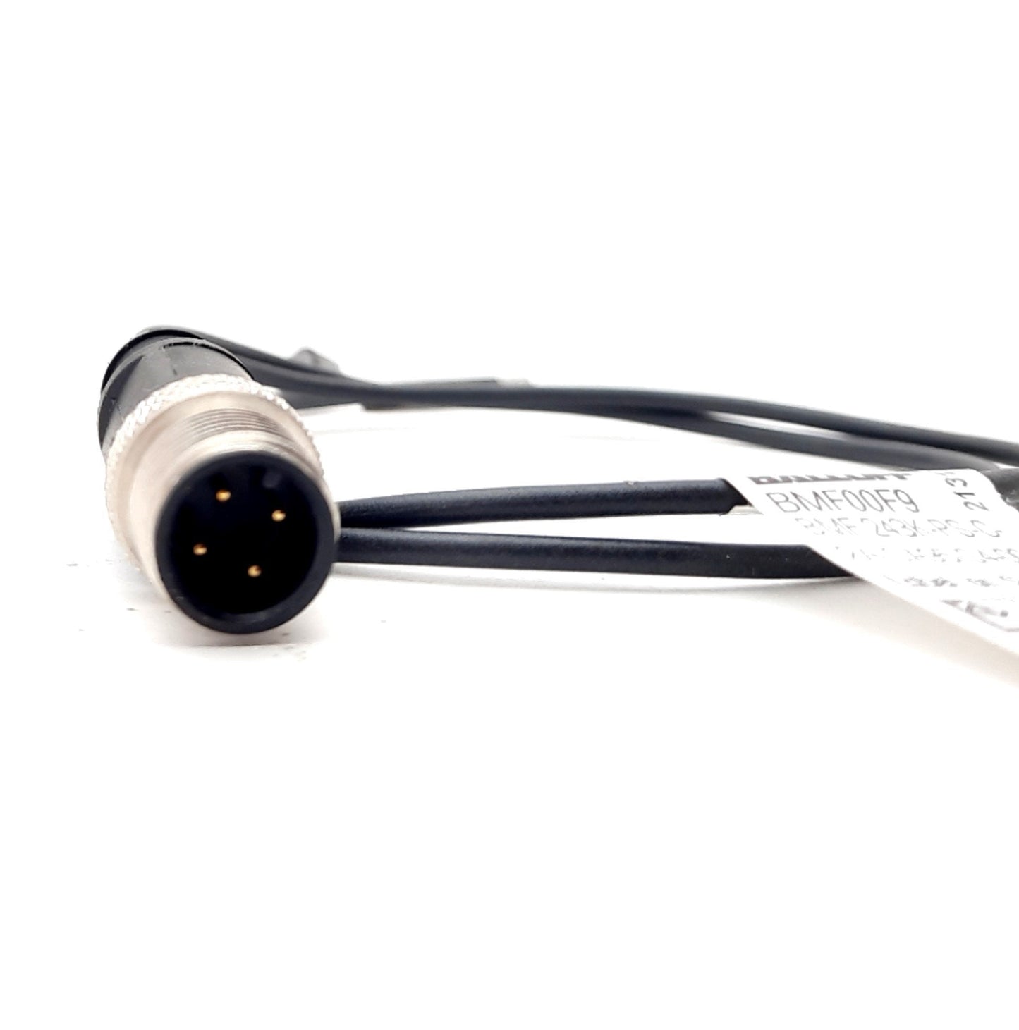 Used Balluff BMF00F9 Sensor, Magnetic Field C-Slot Drop In PNP N.O M12 4 Pin 10-30VDC