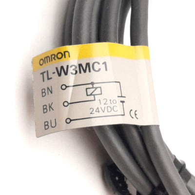 New Other Omron TL-W3MC1 Inductive Proximity Sensor, 3mm, 12-24VDC, NPN NO, 3-Wire