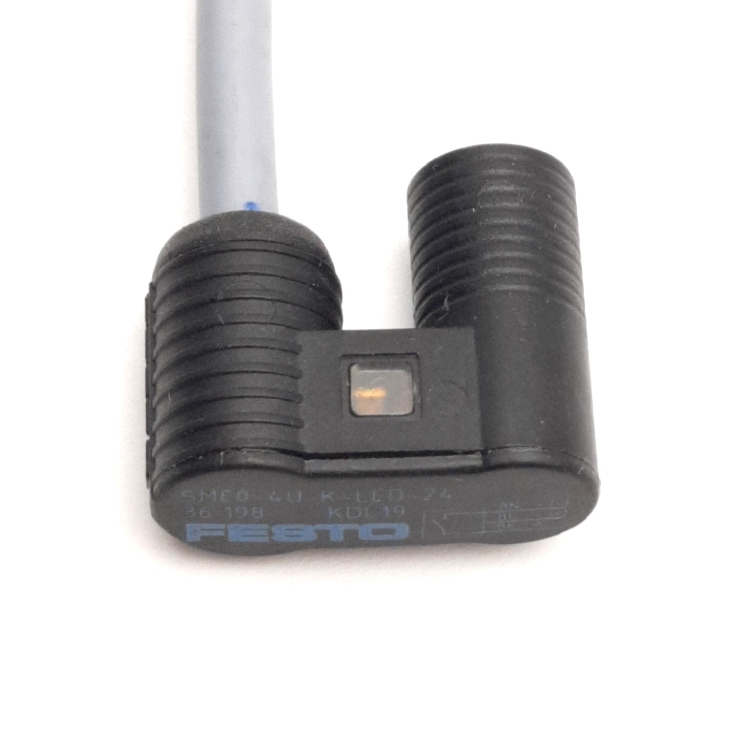 Used Festo SME0-4U-K-LED Proximity Sensor, N.O. Contact, 12-27V DC, 2.5m Cable, 36198