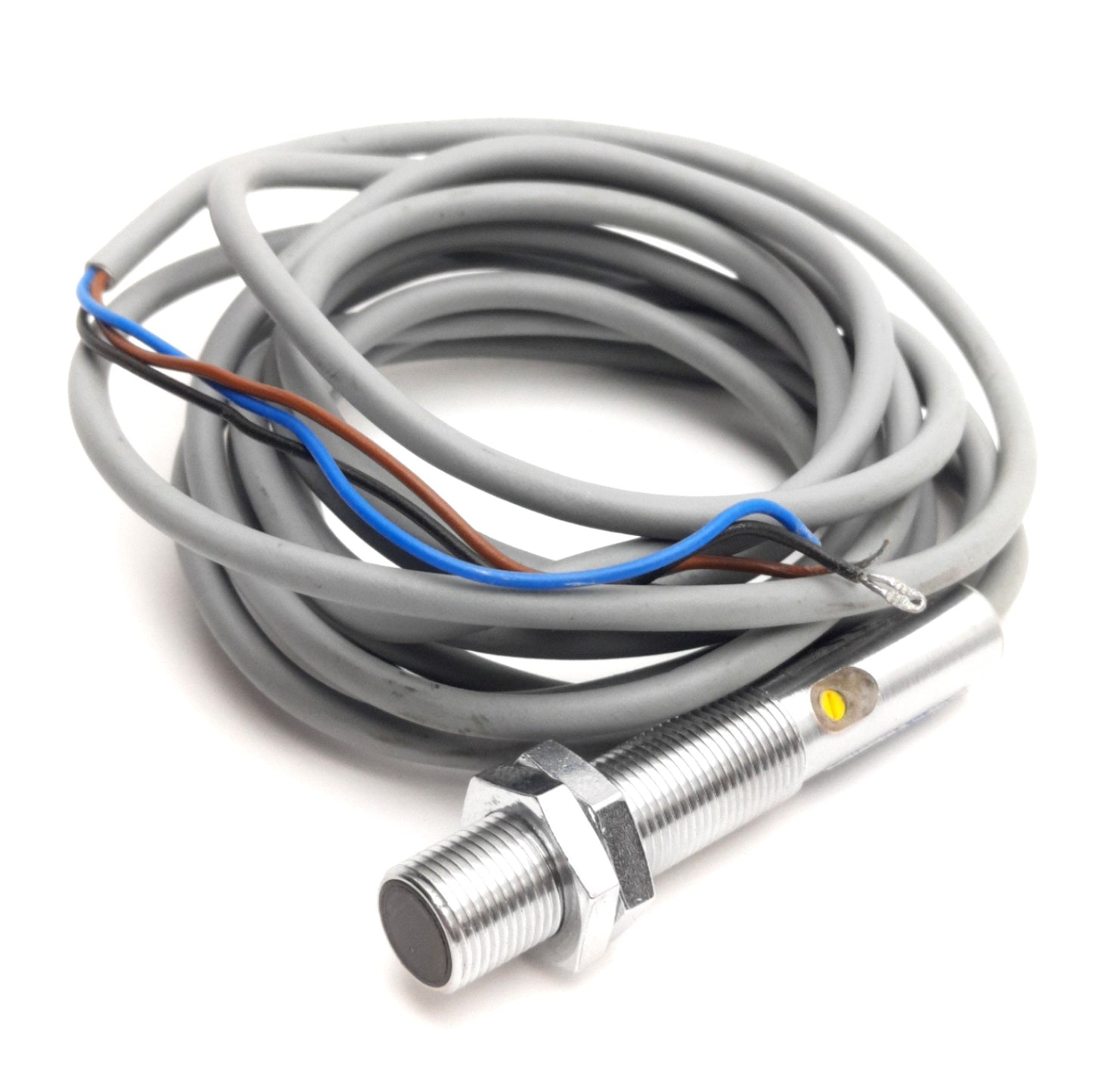 Used Festo SOEG-RT-M12-PS-K-L Diffuse Sensor, 70-300mm Range, 10-30V DC, M12, PNP NO