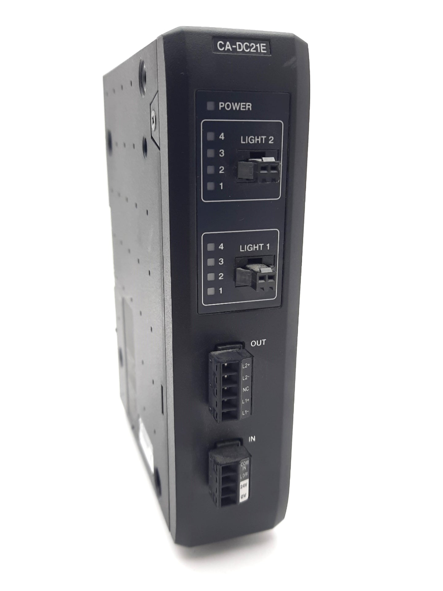 Used Keyence CA-DC21E LED Illumination Controller, For XG/CV-5000/CV-X200/CV-X100
