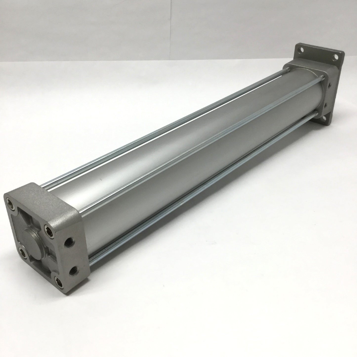 New – Open box SMC NCDA1F250-1600 Flange Mount Tie Rod Cylinder 2.5" Bore, 16" Stroke, 250psi