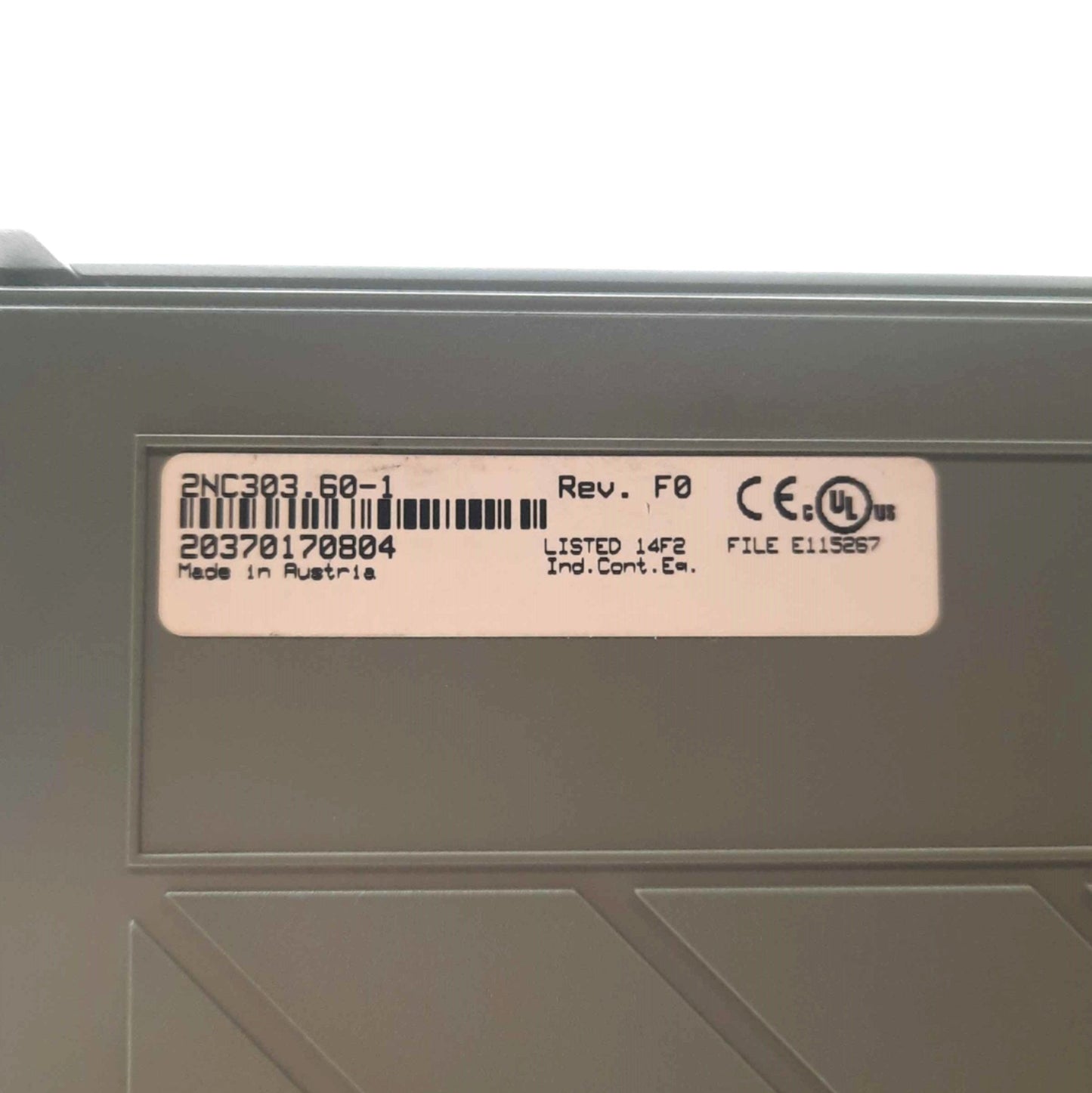 Used B&R 2NC303.60-1 NC303 System 2010 Path Processor for Ultrasonic Transducer