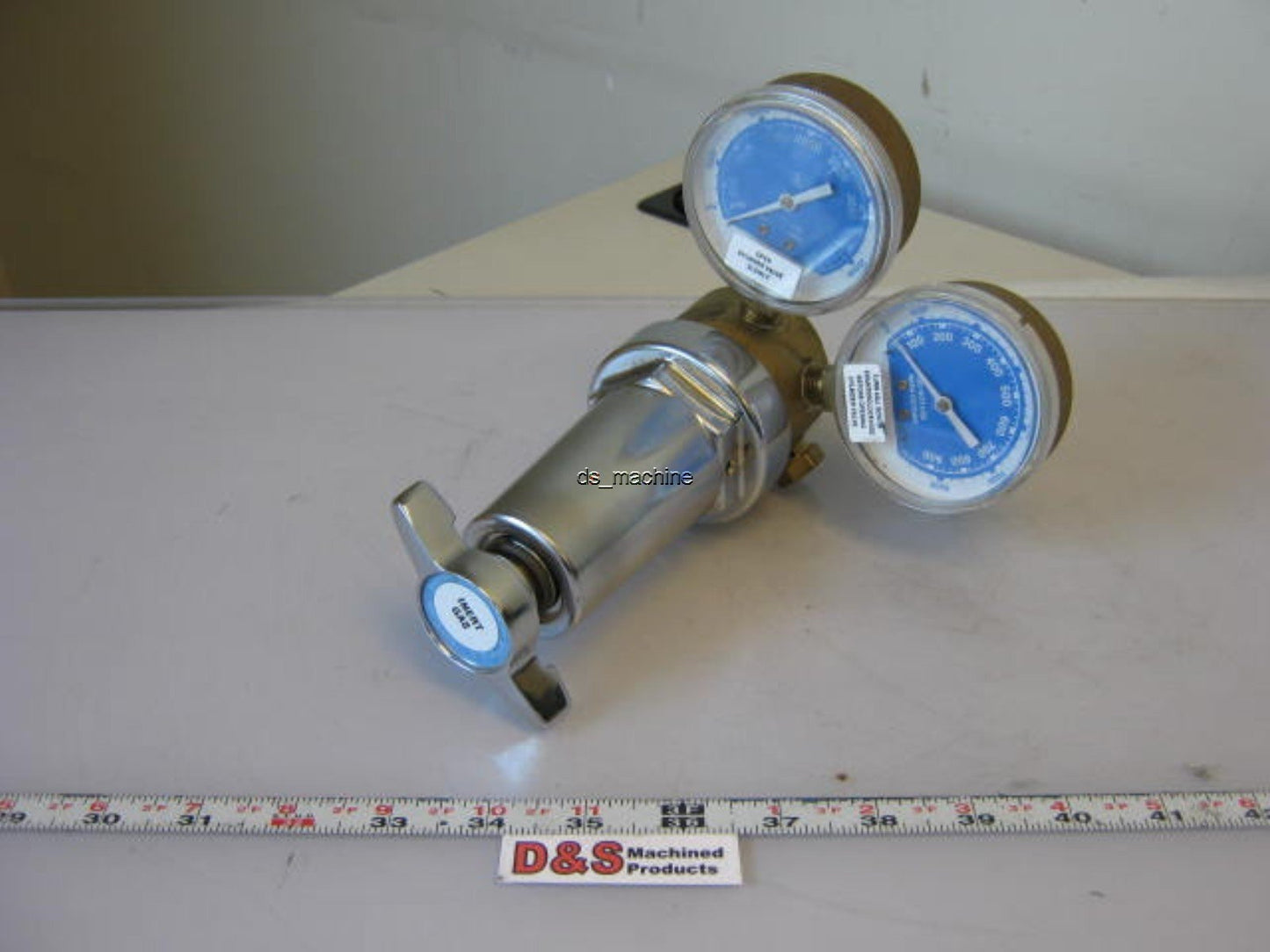 Used Trimline R-76 150-580 Inert Gas Regulator 0 to 500 PSIG