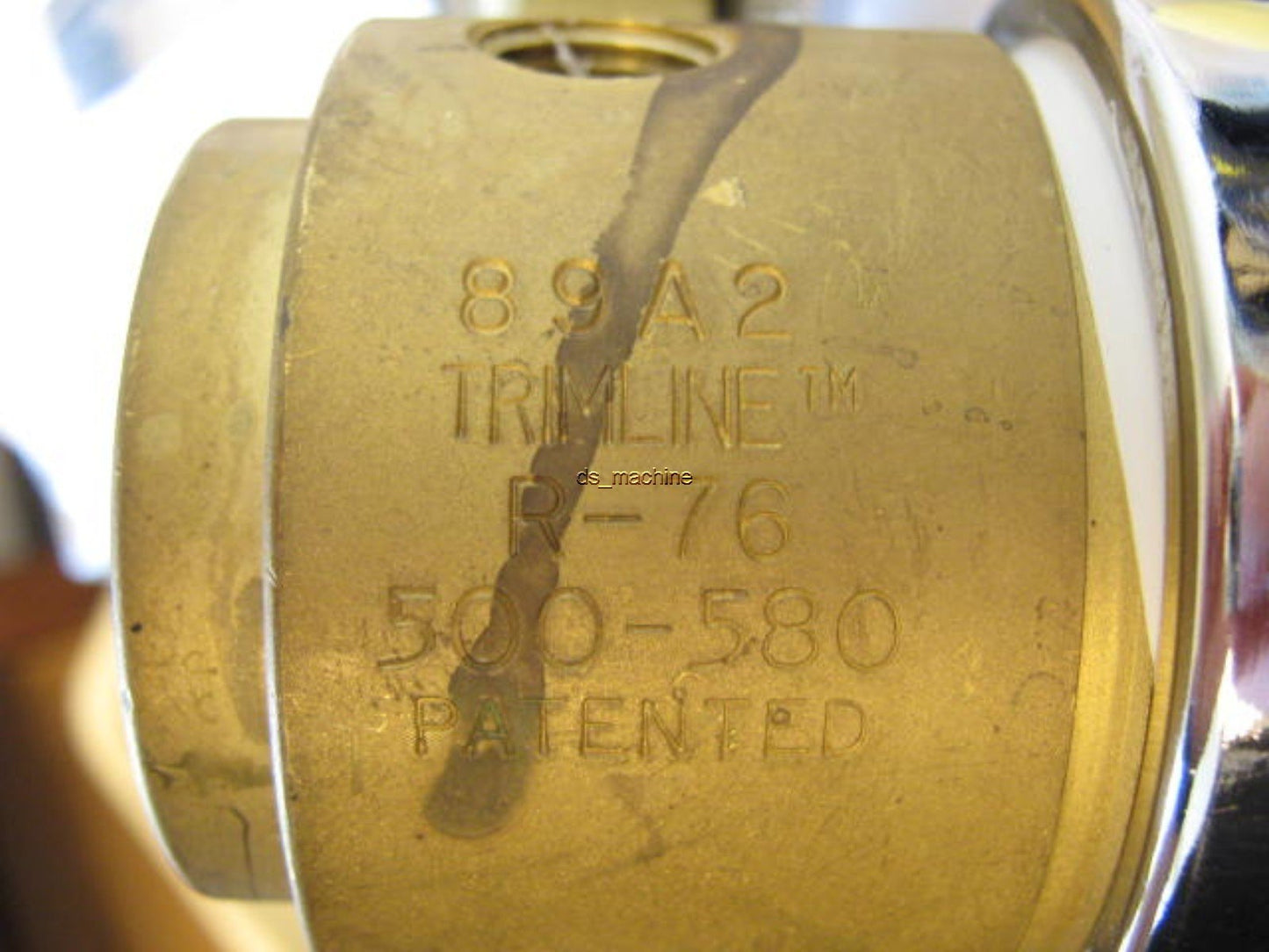 Used Trimline R-76 150-580 Inert Gas Regulator 0 to 500 PSIG