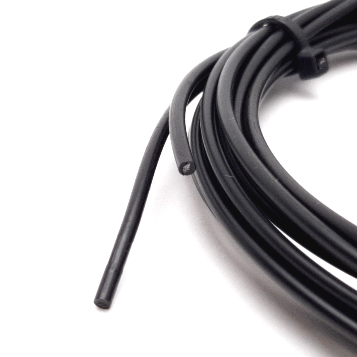 Used Keyence FU-A05 Thrubeam Fiber Optic Sensor Pair 1.9m Length 200mm Detection Area