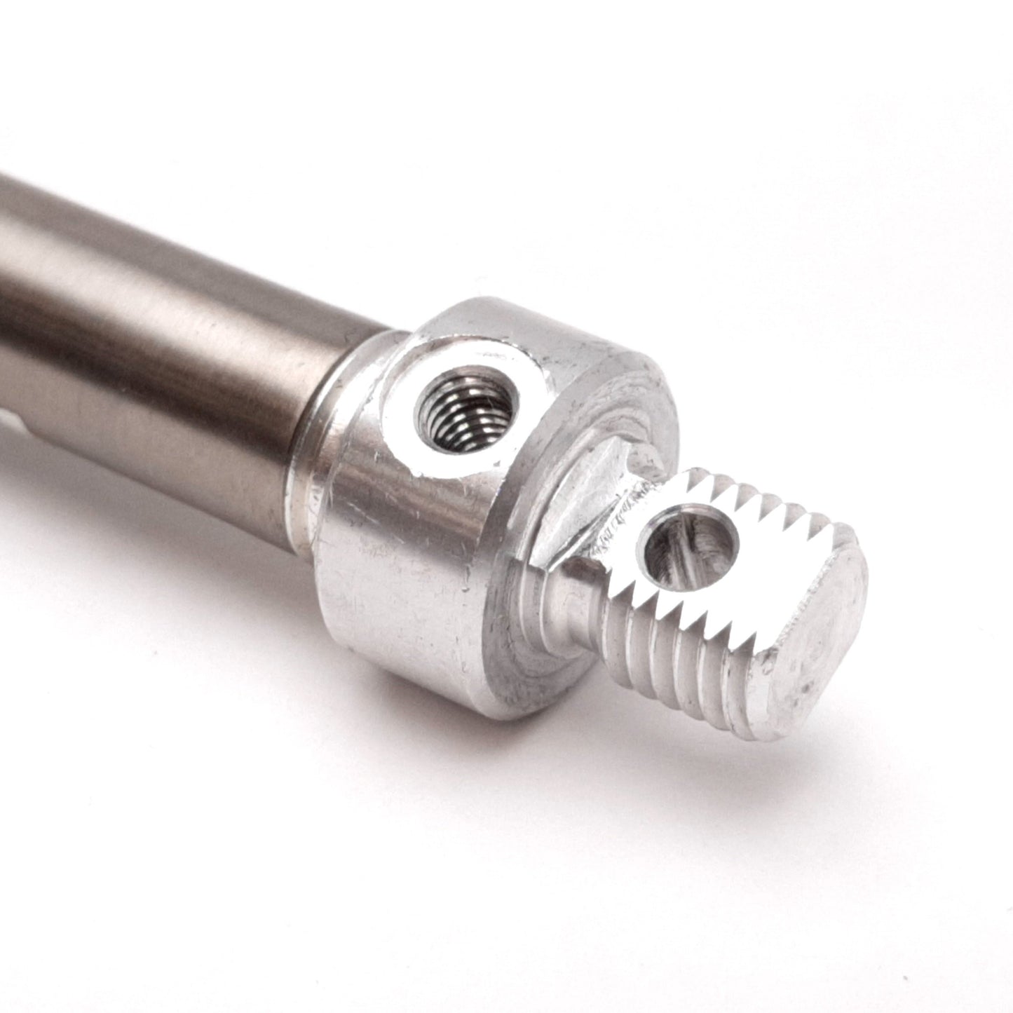 Used Bimba M-011.5-DP Pneumatic Cylinder, Bore: 7/16", Stroke: 1.5", Ports: 10-32