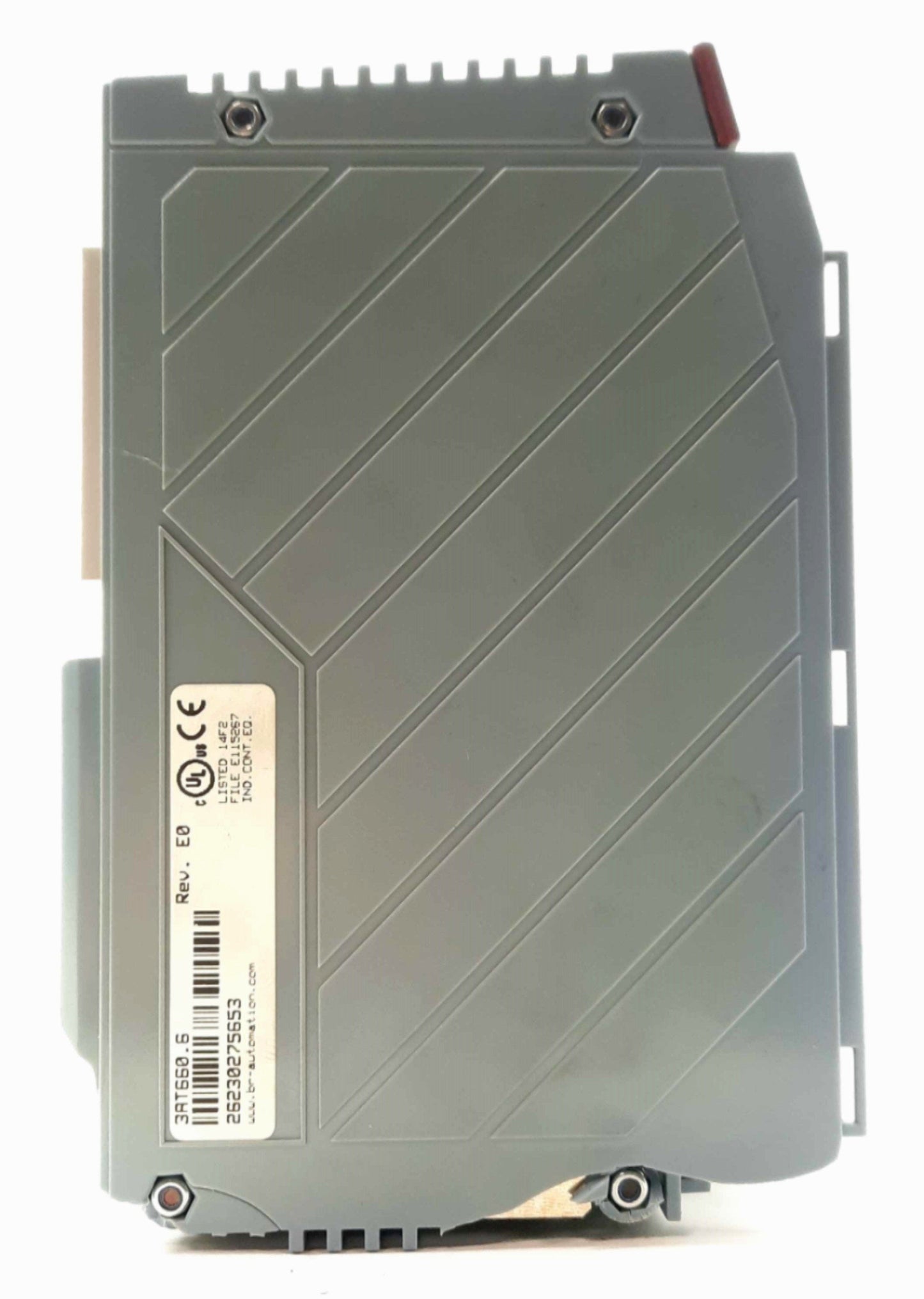 Used B&R 3AT660.6 Rev. E0 AT660 2005 Temperature Input Module, 8x L/J/K Thermocouples