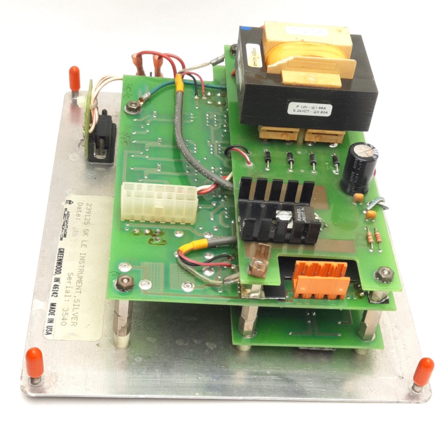 Used Advantage Electronics 239125SKLE LE-Series Sentra Temp Controller Panel