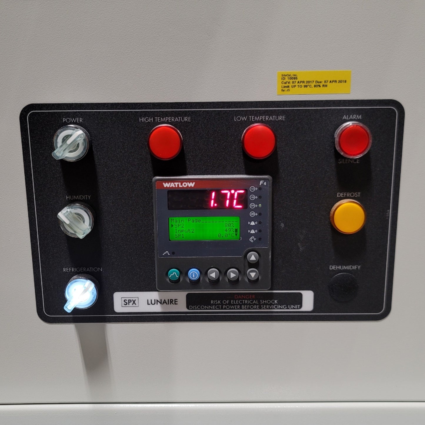 Used Blue M CEO916-4 Steady State Stability Test Chamber 0-99°C ,16CuFt, 208VAC 1-Ph