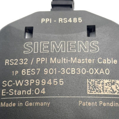 Used Siemens 6ES7-901-3CB30-0XA0 PPI Multi-Master Cable, 100hr Backup, 10240byte Data