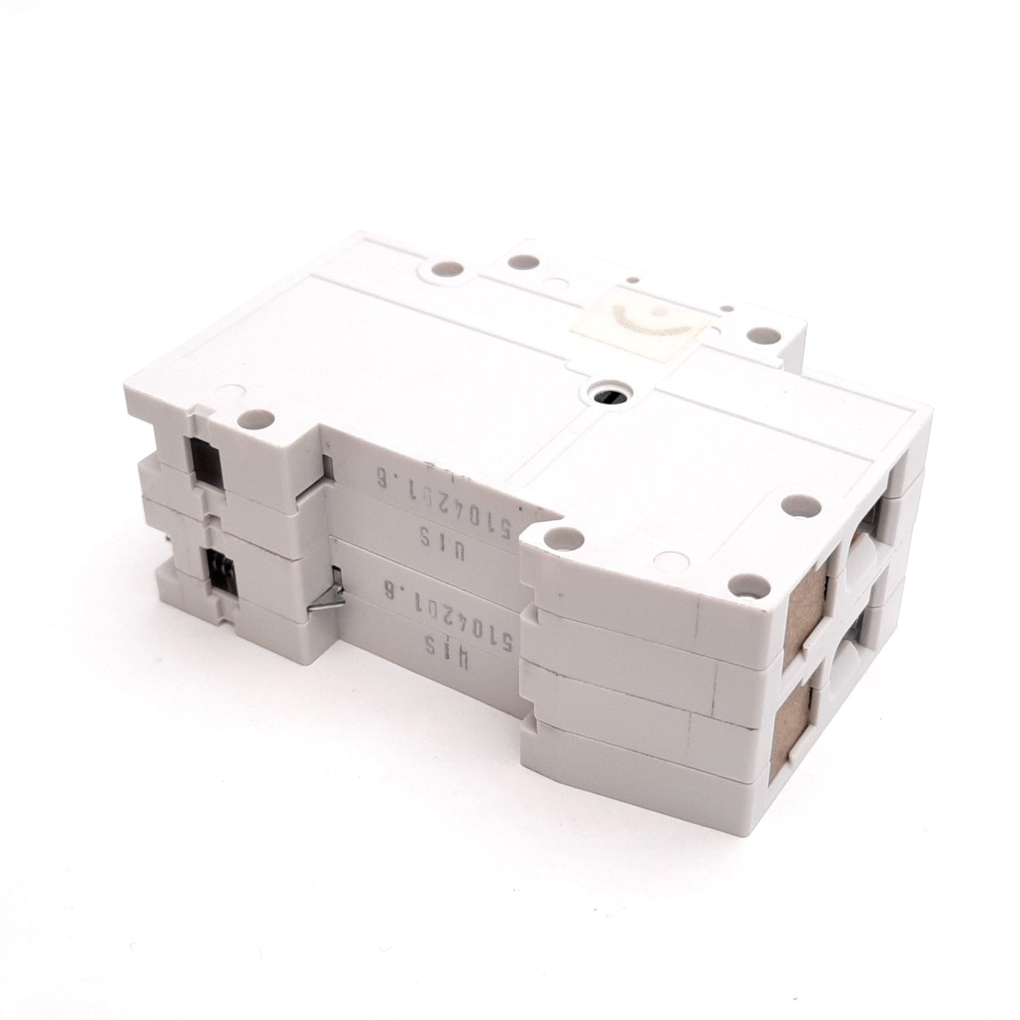 Used Siemens 5SX22 D1.6 Circuit Breaker, 2-Pole, D-Curve, Rating: 1.6A 480VAC