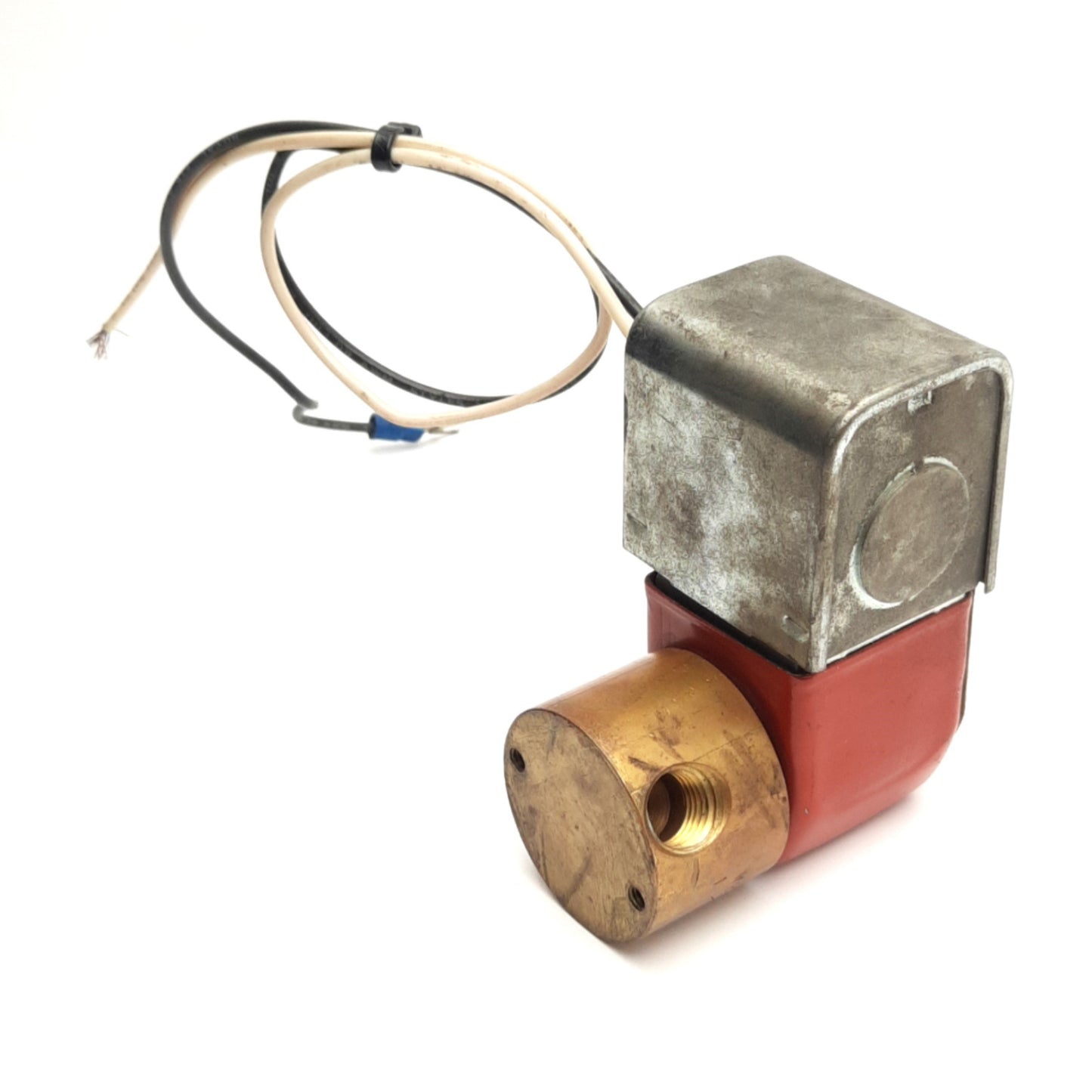 Used Dayton 1A575 Solenoid Valve 150 Psi, 1/4" NPT, 28 SCFM Max, 120V AC Coil
