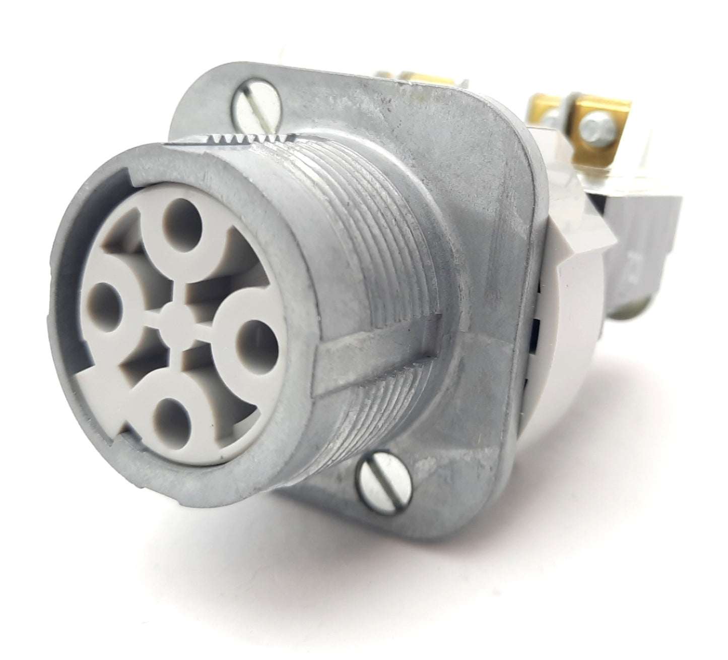 New Allen Bradley 800T-H5A Selector Switch 2-Position Rotary Knob, Spring Return