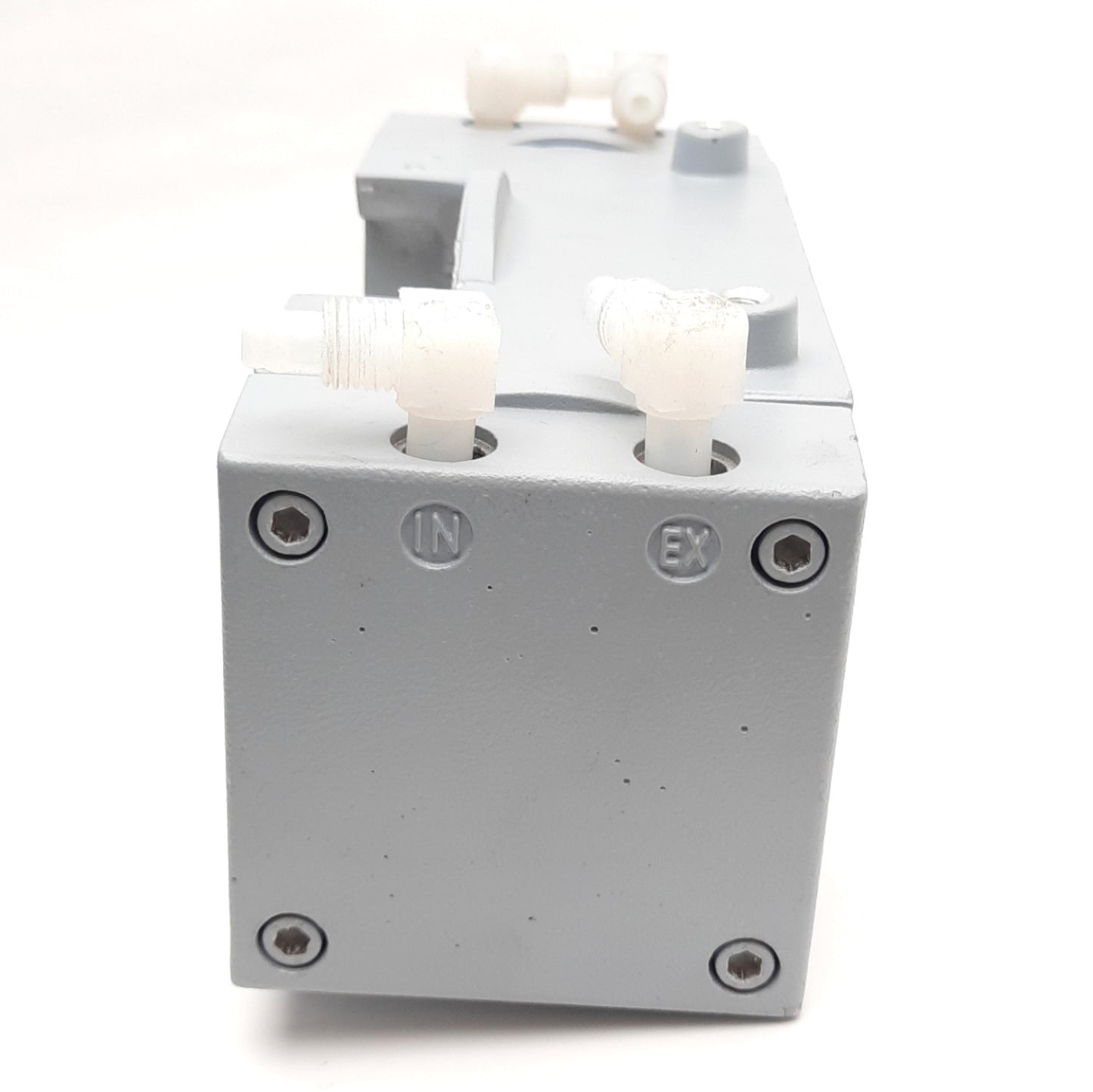 Used Vacuubrand MD 4C Diaphragm Vacuum Pump Head For PC600 Series, 2.0 mbar