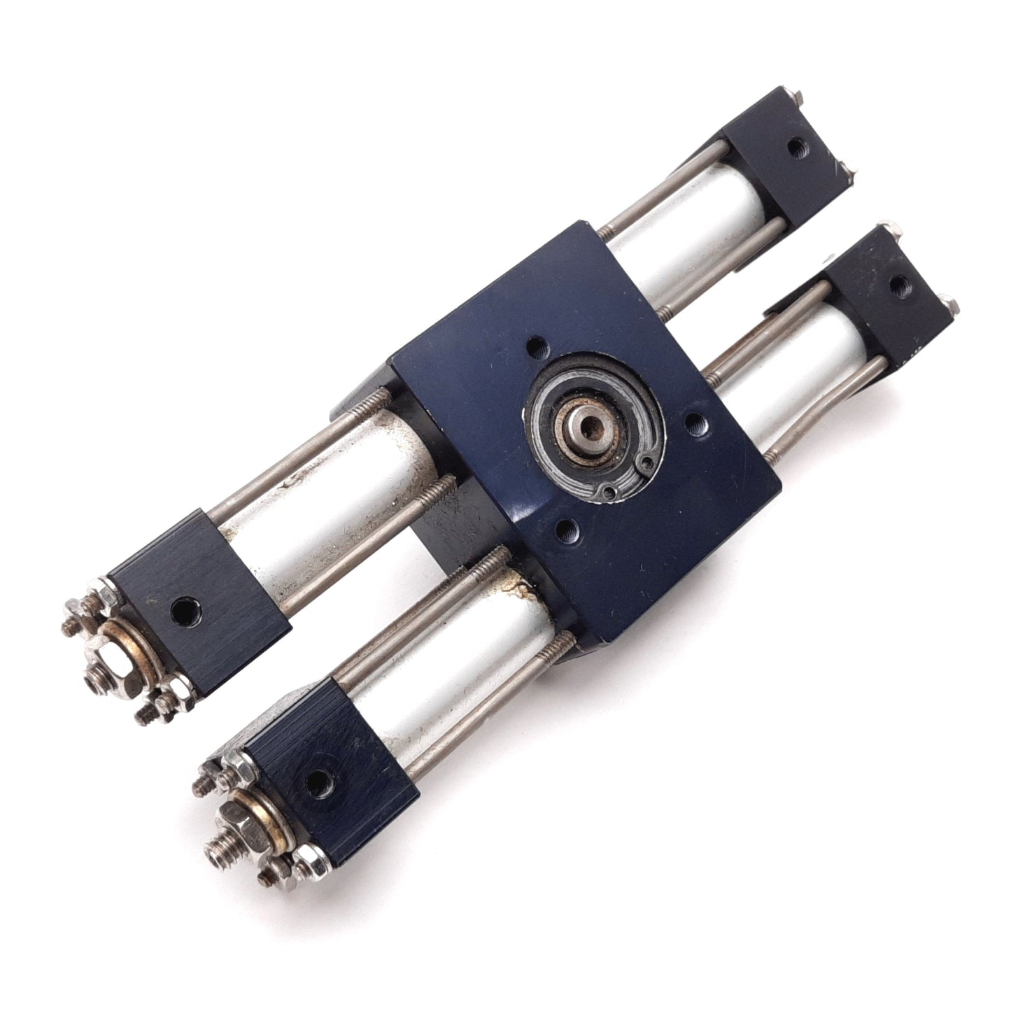 Used Rotomation A12-90/0/90-S37-A-10.32-2 Rotary Actuator, 3-Position, 180°, 10-32