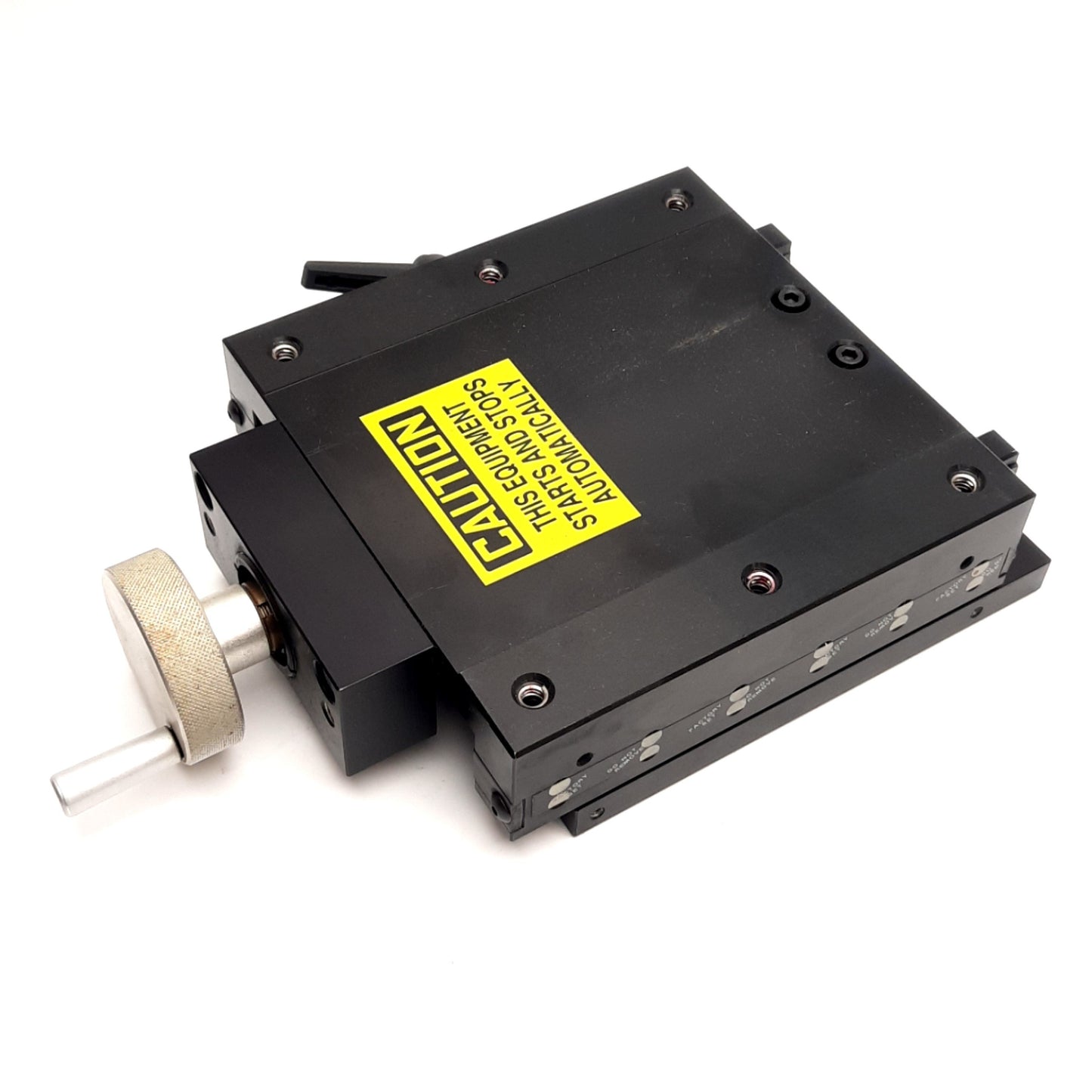 Used Parker 106041P10M-HC Positioning Stage, Travel: 4", Stage Dimensions: 6" x 6"