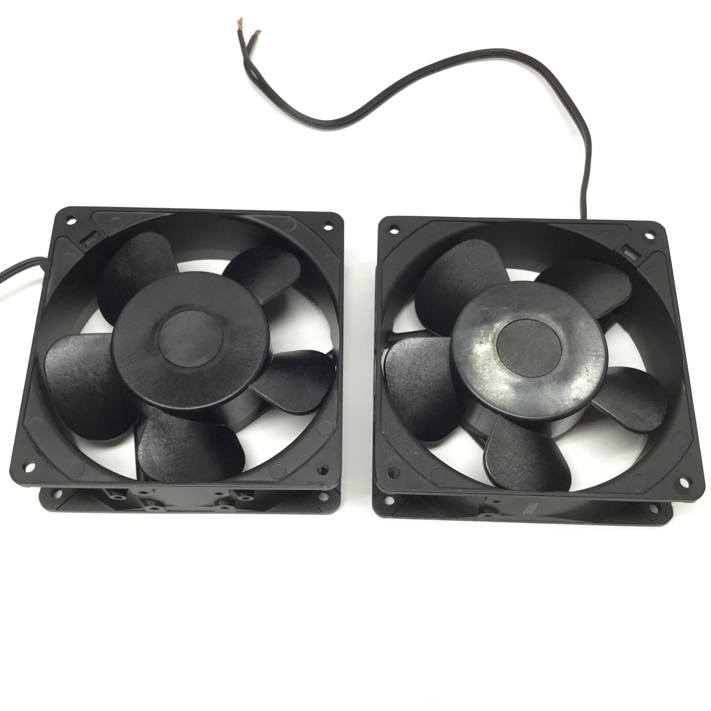 Used Lot of 2 NMB 4715MS-12T-B30 Ball Bearing Axial Cooling Fan 119x38mm 88CFM 115VAC