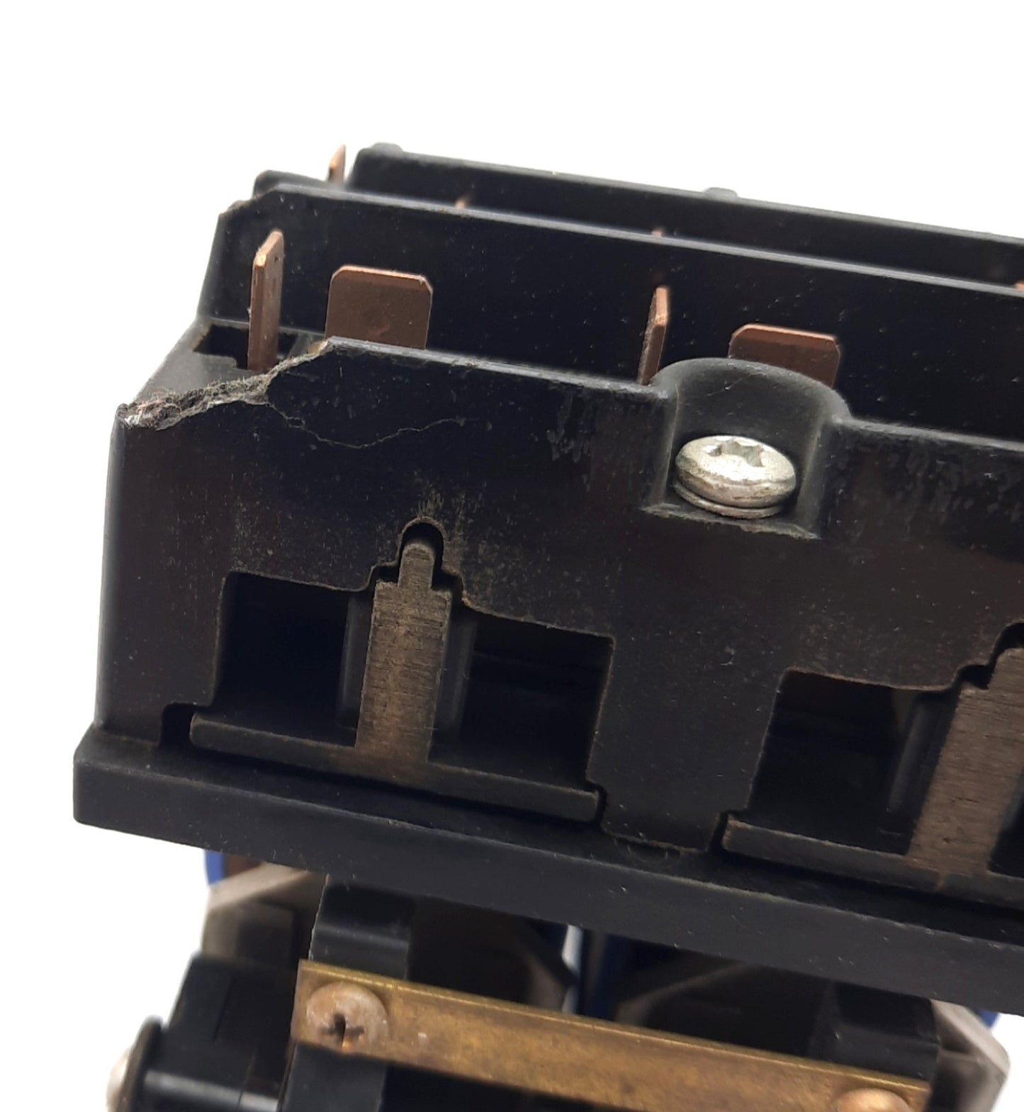 Used Dunco Reversing A275KXX91 Contactor,Motor Reversing 4 SPDT 120VAC 15A 3PST-NO
