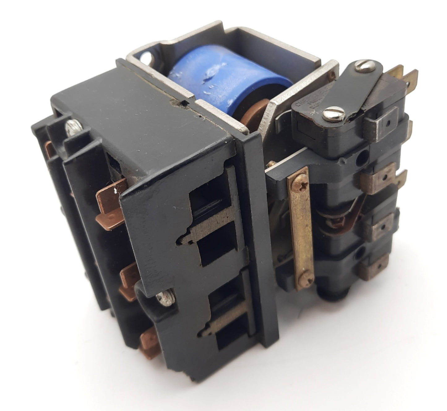 Used Dunco Reversing A275KXX91 Contactor,Motor Reversing 4 SPDT 120VAC 15A 3PST-NO