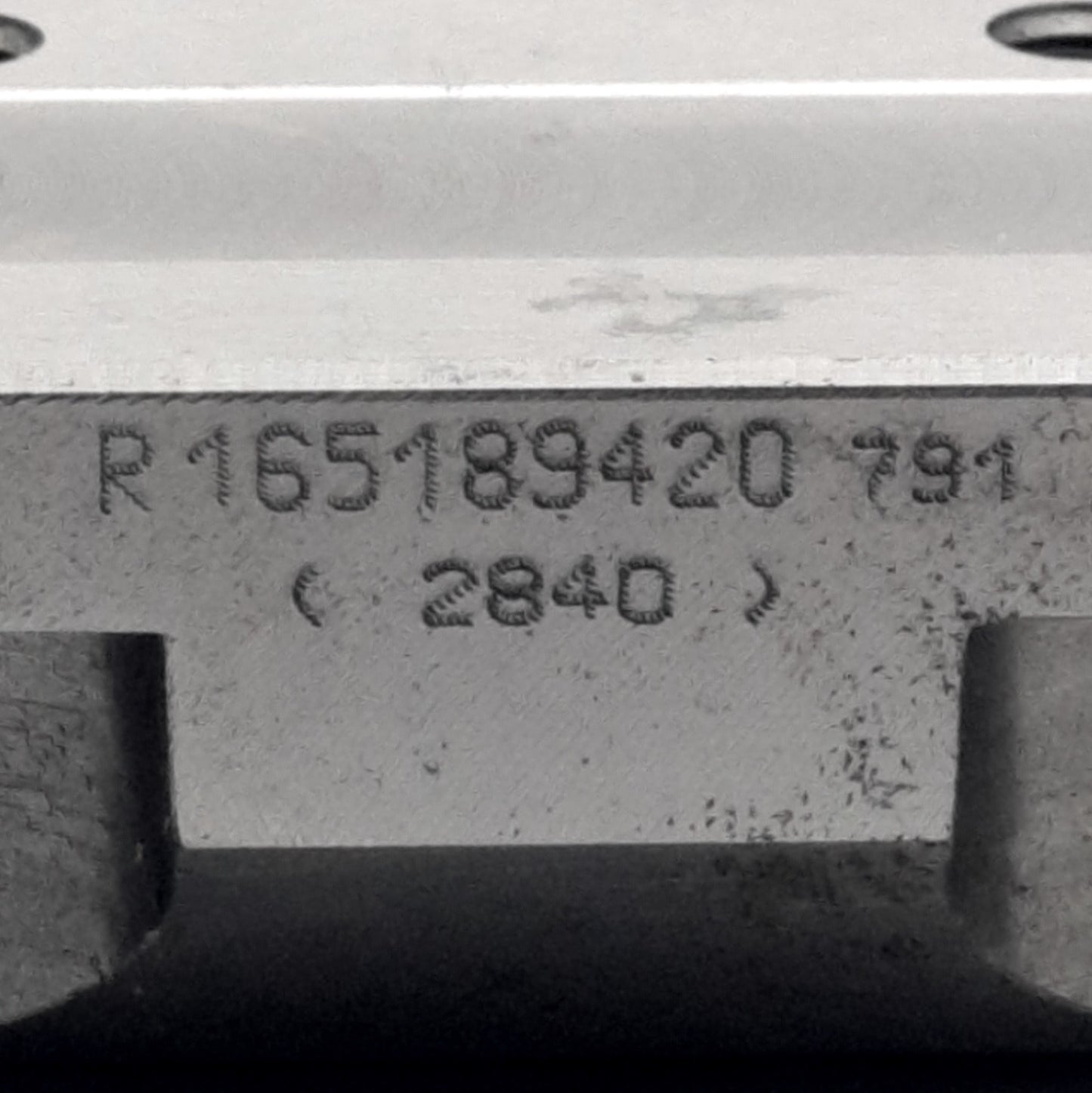 REXROTH R165189420 Linear Ball Bearing Runner Blocks Carriage on 475mm Guide Rail