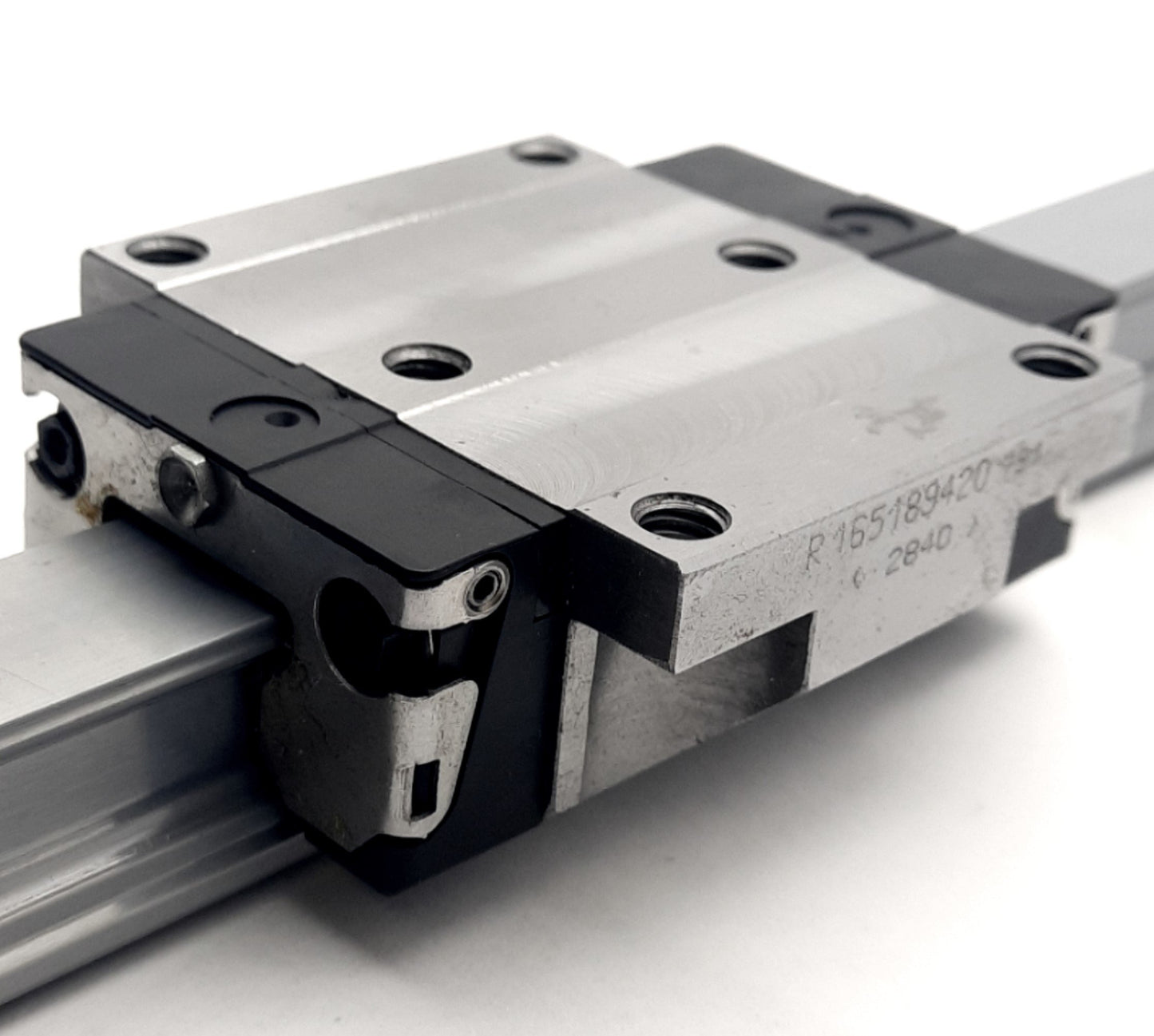 REXROTH R165189420 Linear Ball Bearing Runner Blocks Carriage on 475mm Guide Rail