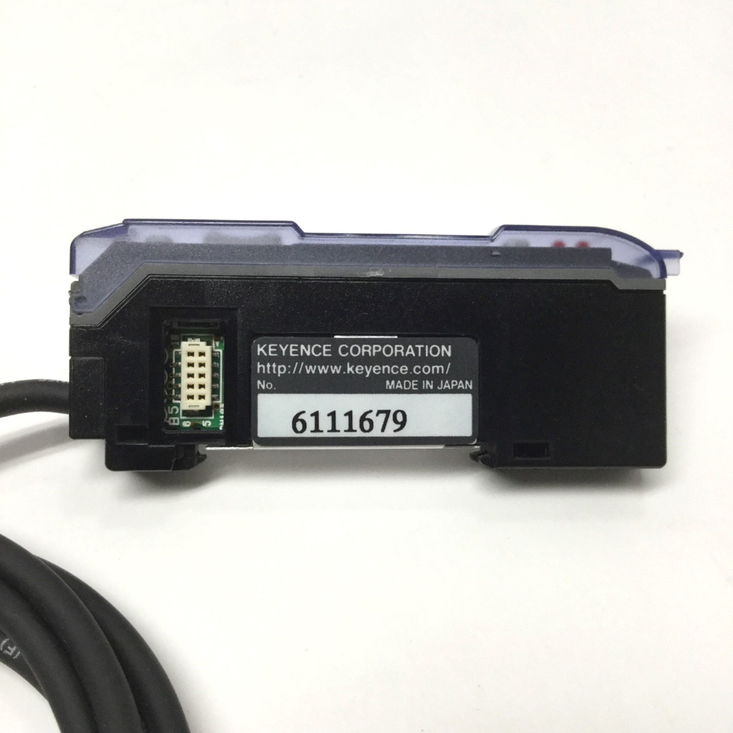 Used Keyence AP-V41AW Pressure Sensor Amplifier Expansion Unit NPN 12-24VDC, 1-5V Out