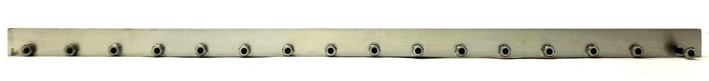 Used EXAIR 2624 Aluminum Full-Flow Air Knife 24" Long 7.6SCFM@100PSI 250PSI Max ¼"NPT