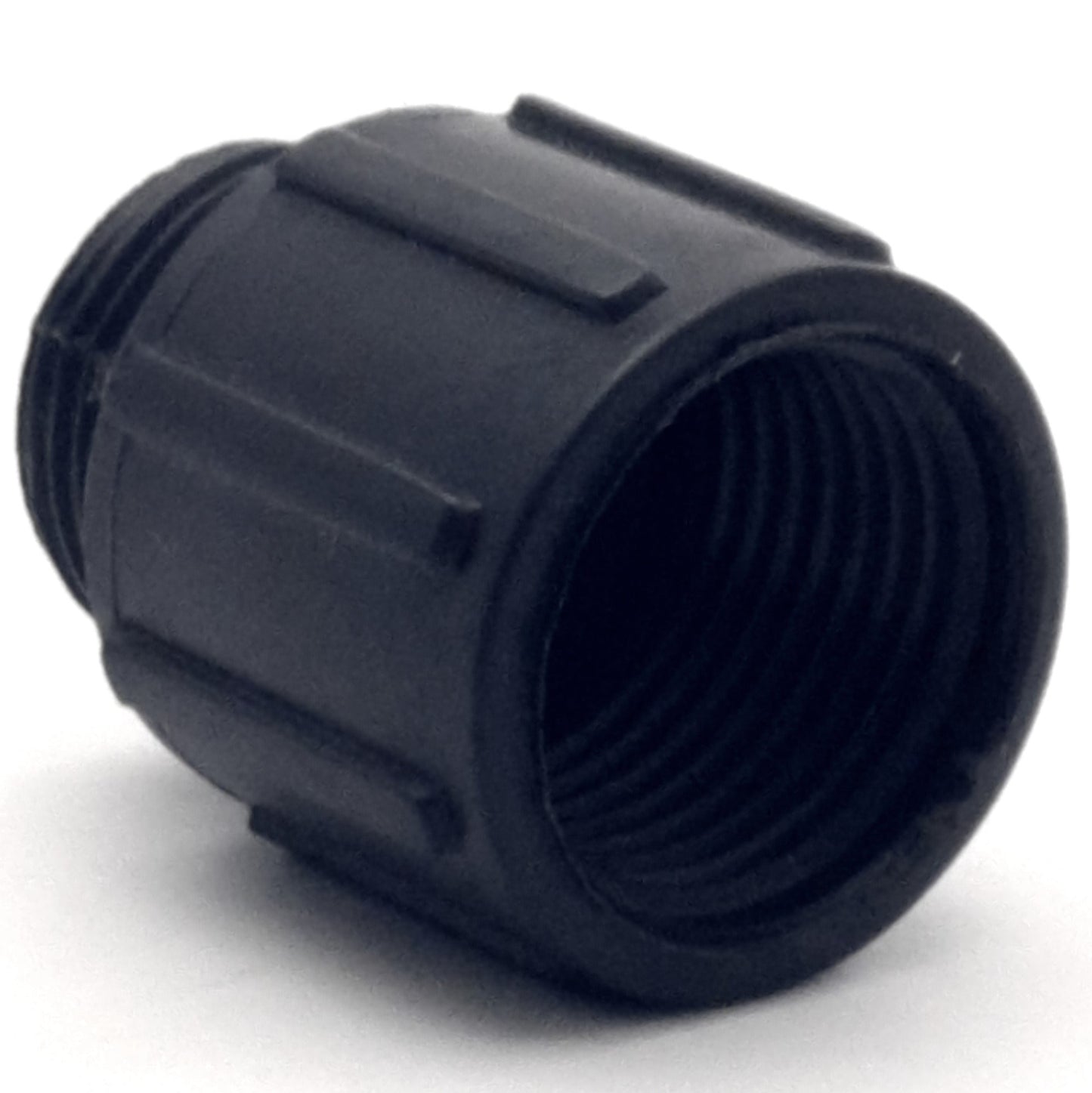 Used Lot of 3 Omron SC12-M20A10 Plastic Adapter Fitting, M20 to 1/2" NPT, 1-1/4" Long