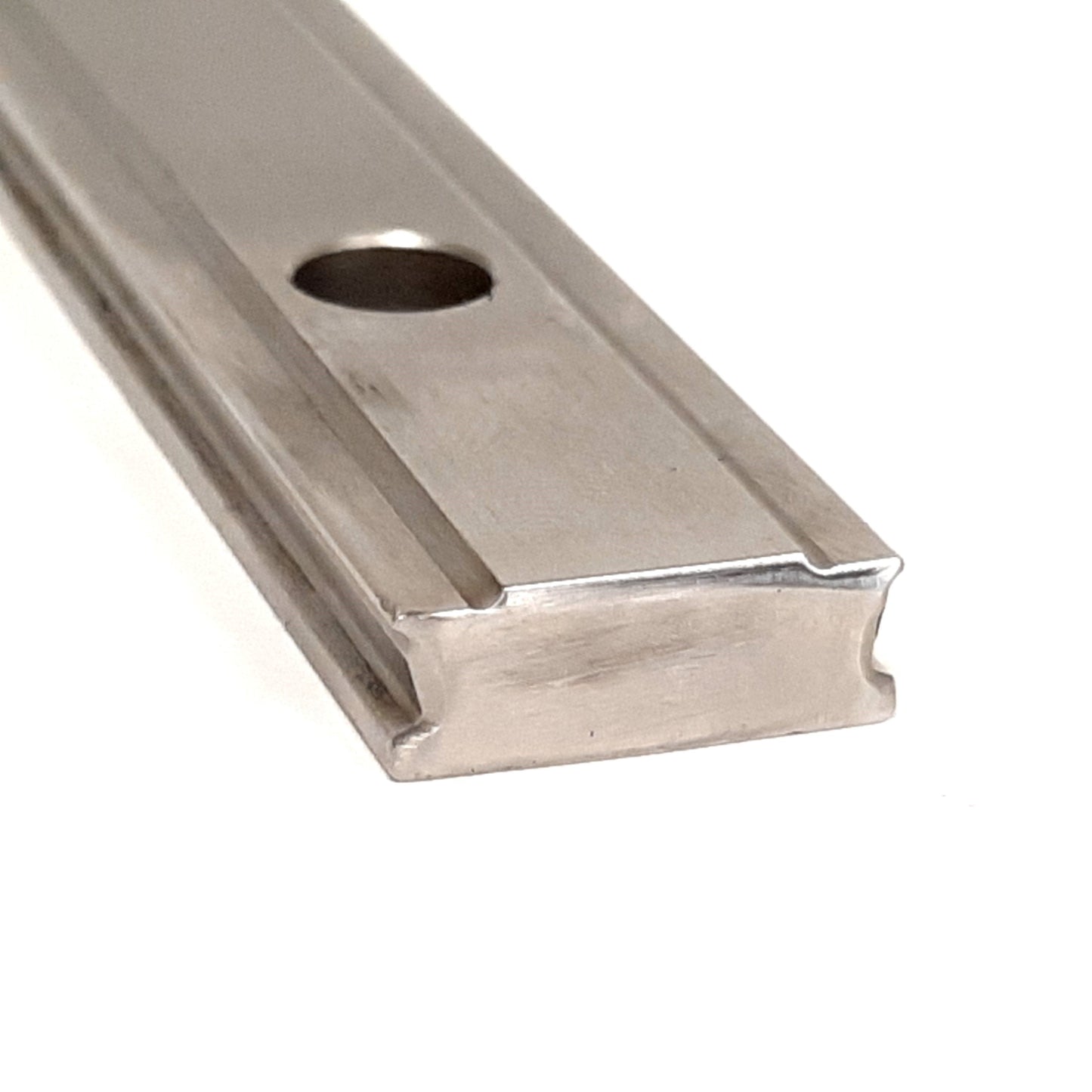 Used THK SHW12HRM Linear Rail Bearing, On 575mm Long Rail, Carriage: 50mm x 30mm