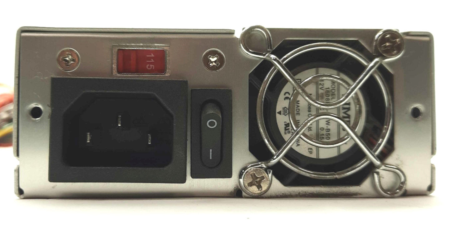 Used BPS BPS-400S Computer Power Supply 1U 20-Pin ATX 380W 2x Molex 1x SATA 115/230V