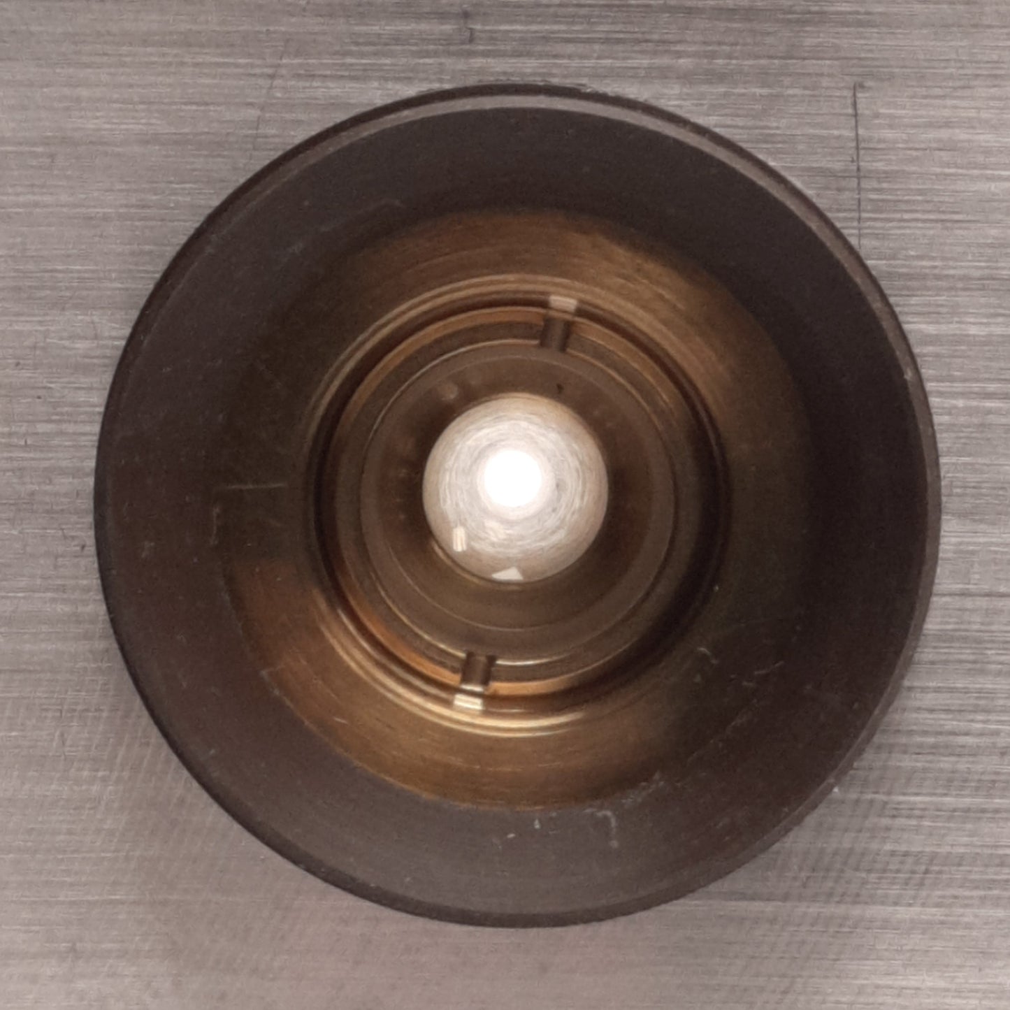 Used TRUMPF 1425774-01-GR Lens Holder, For Trumark Station 5000 Laser Machine