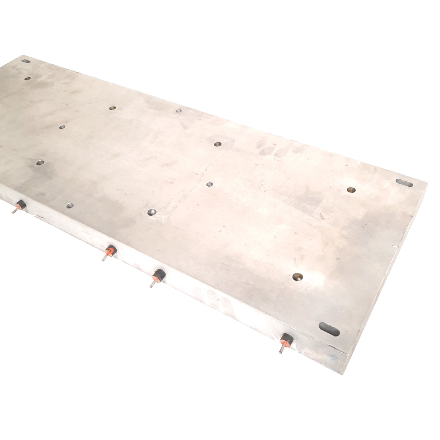 Used Durex DA-2284-1 Aluminum Heating Plate Built in Elements, 28"x10"1.5", 48KW 240V