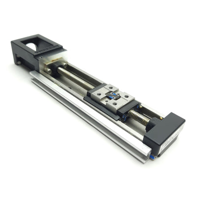 Used THK KR1501A-0030-0-00A0 Linear Actuator, 30mm Stroke, 1mm Lead, 5mm Shaft Dia.