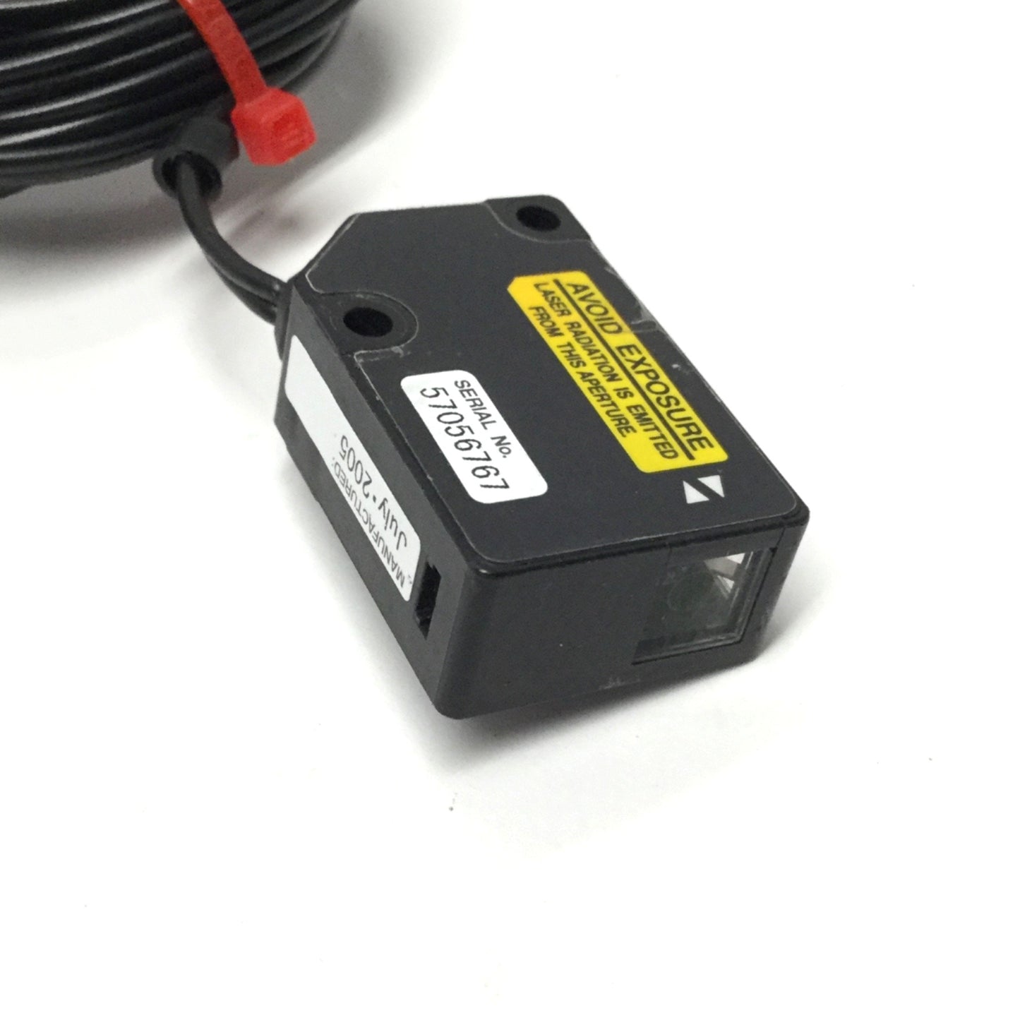 Used Keyence LV-21A Laser Sensor Amplifier, 12-24VDC, NPN w/LV-H35 Reflective Head