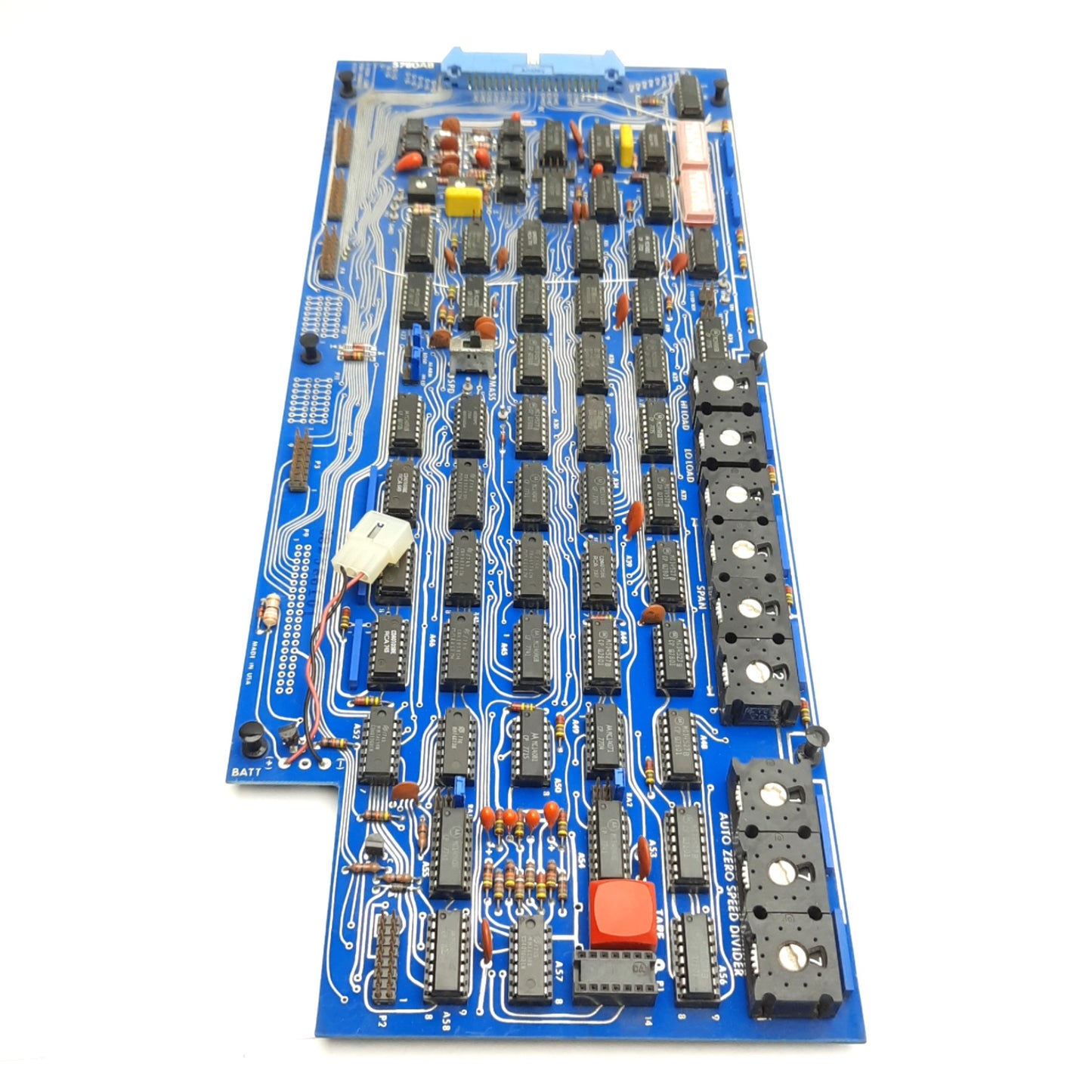 Used Coperion 9184-00001-C Assy E / 5780A8 K-Tron Back Plane Circuit Board 40-Pin IDC